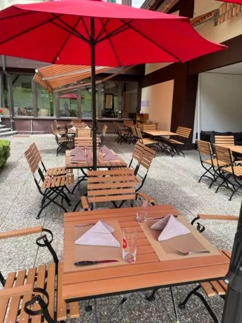 Balcony/Terrace in Hotel Bad Serneus