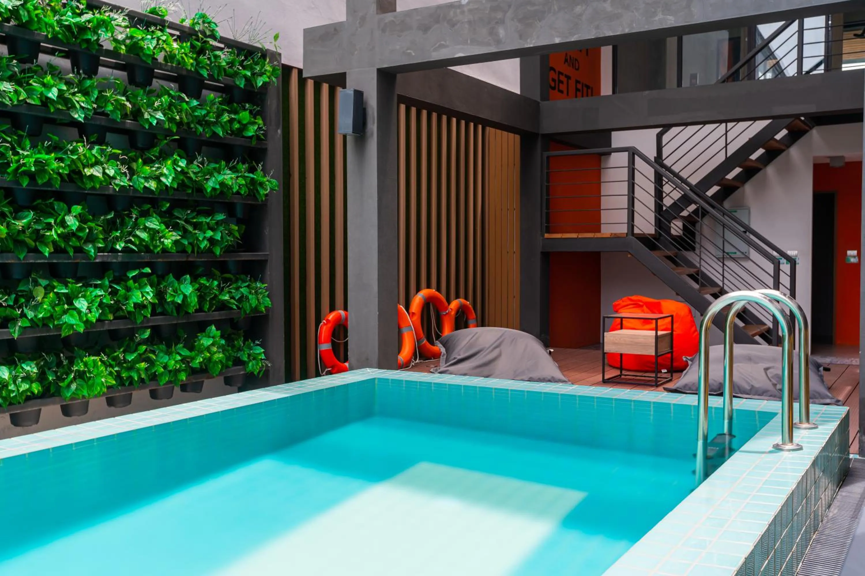 Swimming pool in Recenta Style Phuket Town