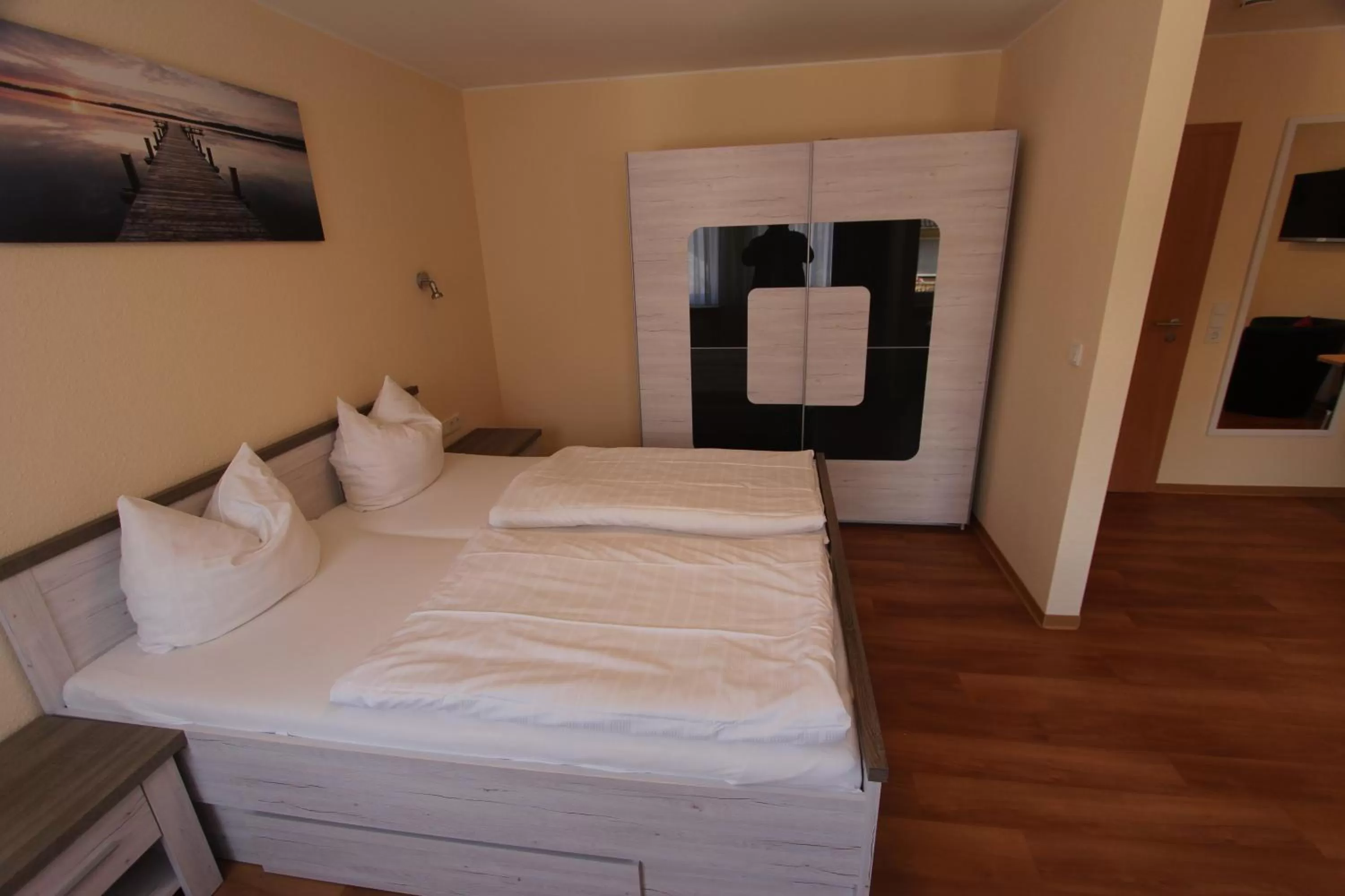 Bed in Hotel Landgasthof Zur Alten Scheune