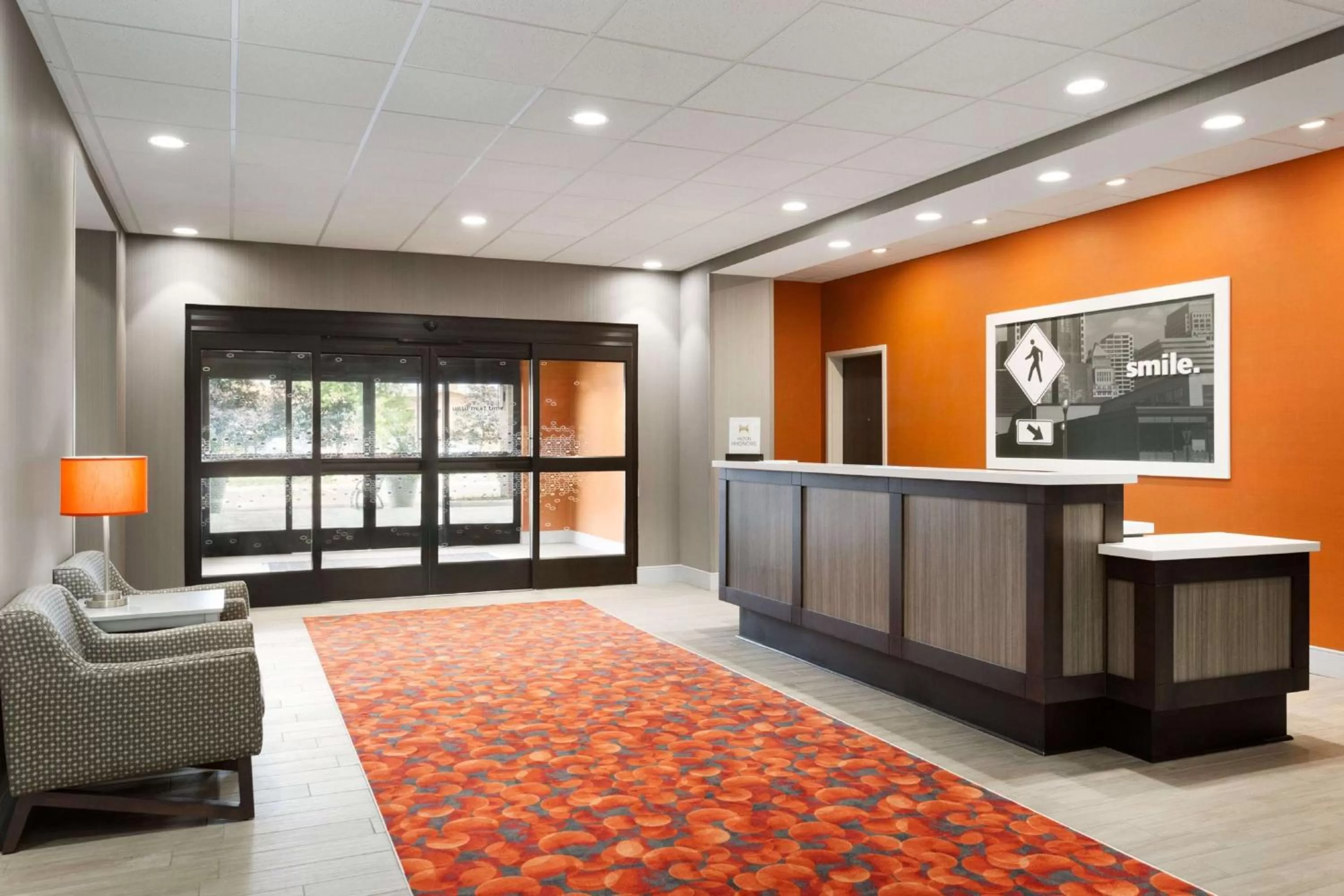 Lobby or reception in Hampton Inn By Hilton North Olmsted Cleveland Airport