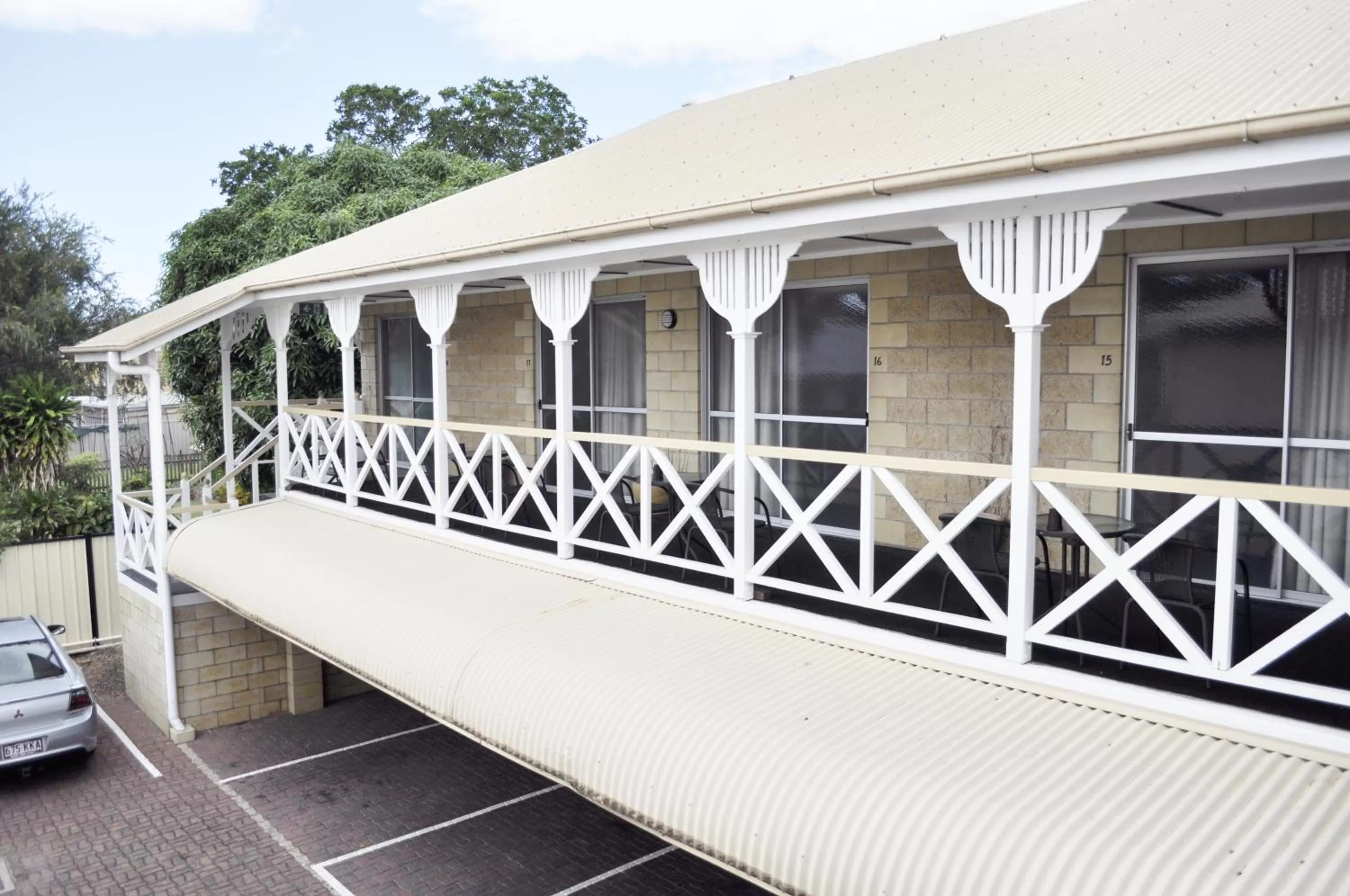Balcony/Terrace in Alexandra Park Motor Inn