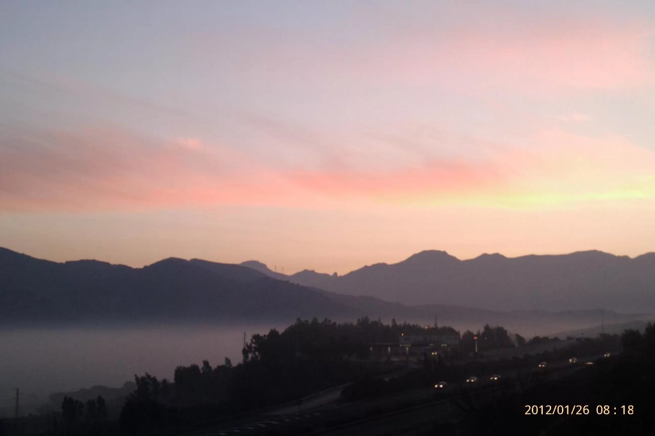 Natural landscape in La Sierra