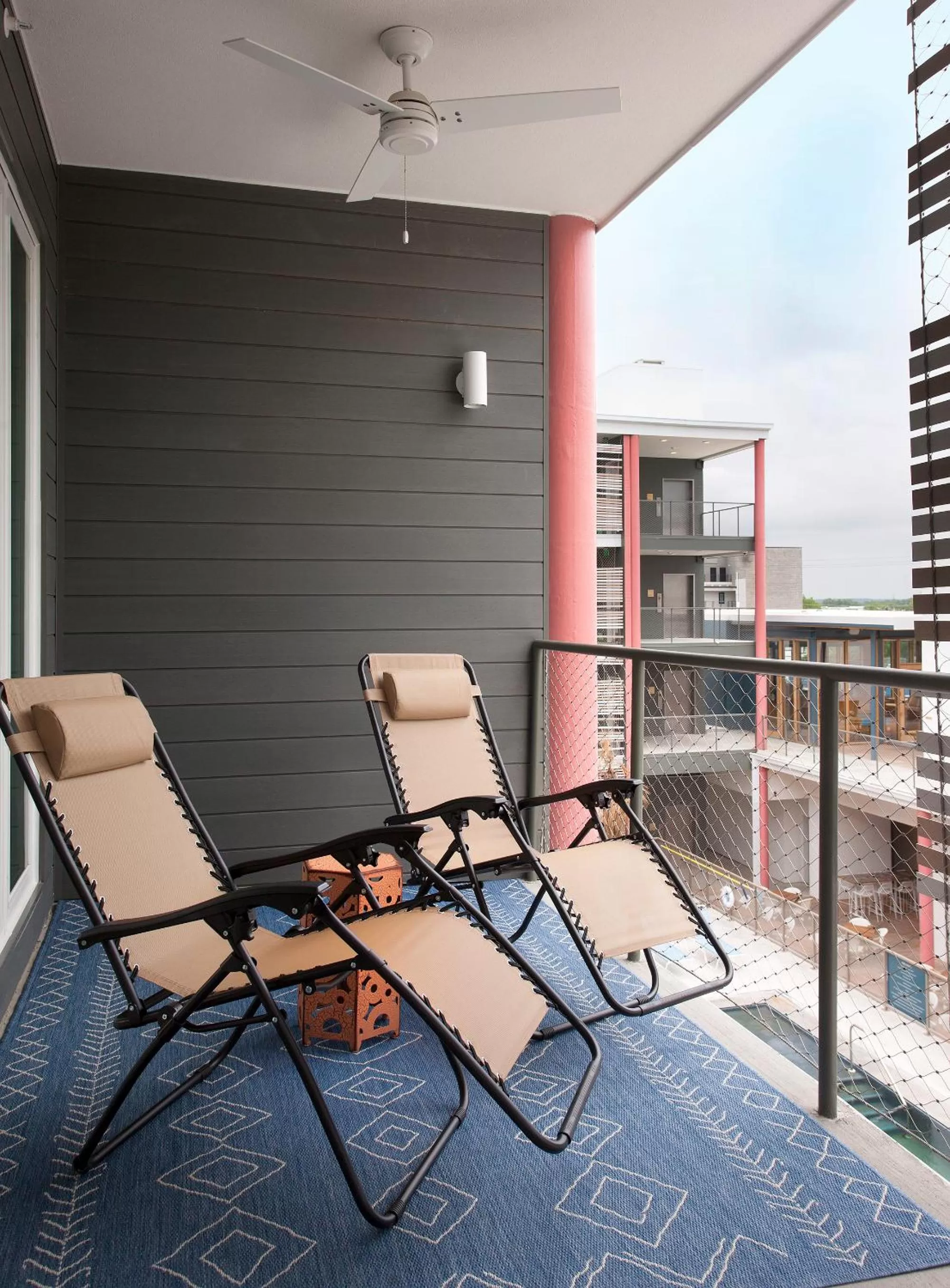 Patio in East Austin Hotel