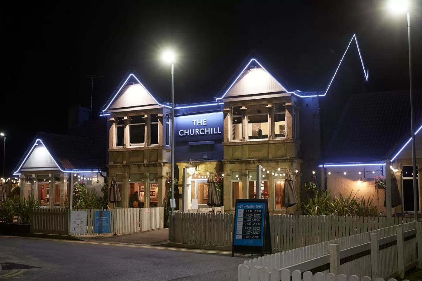 Property building in The Churchill By Greene King Inns