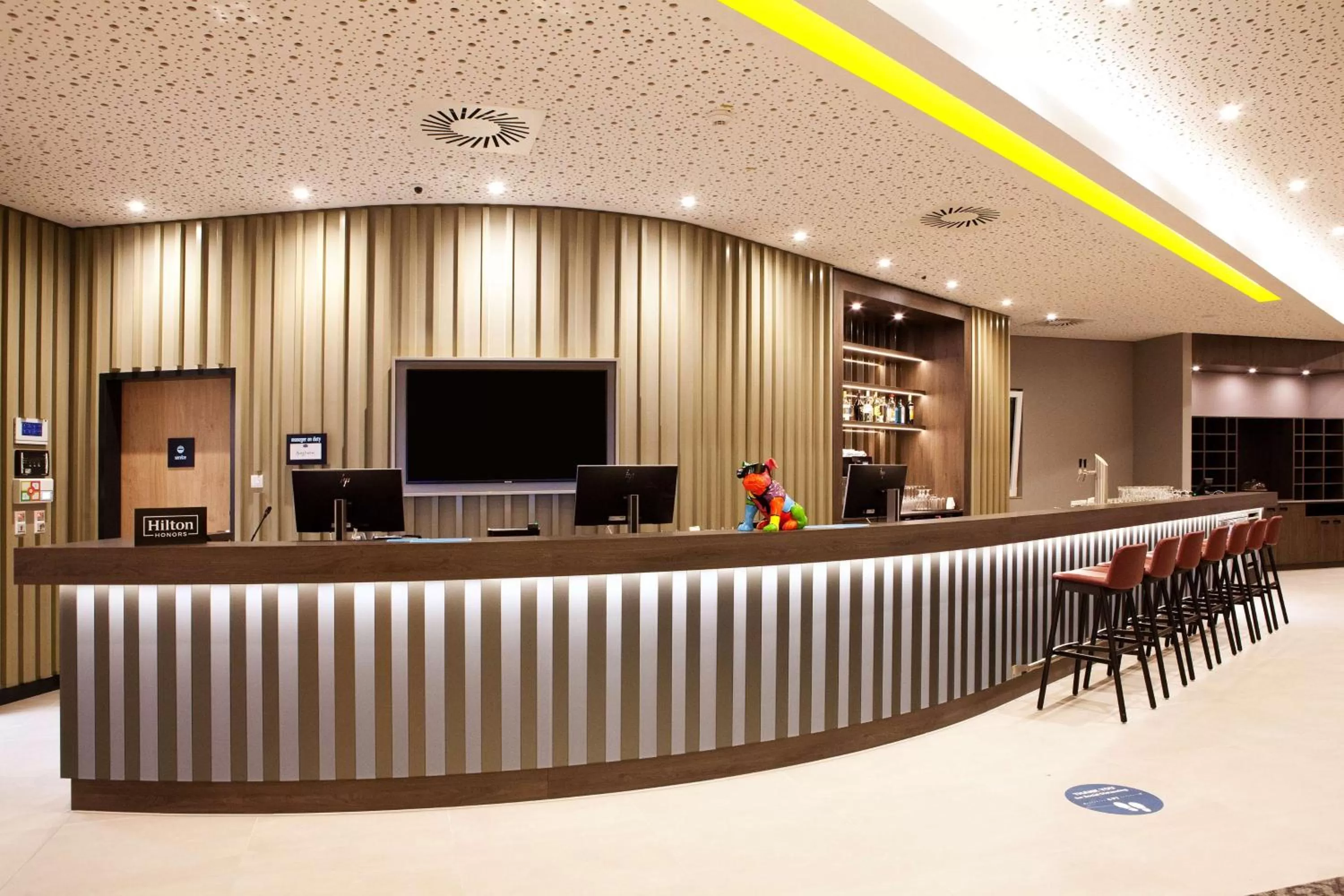 Lobby or reception in Hampton By Hilton Vienna Messe