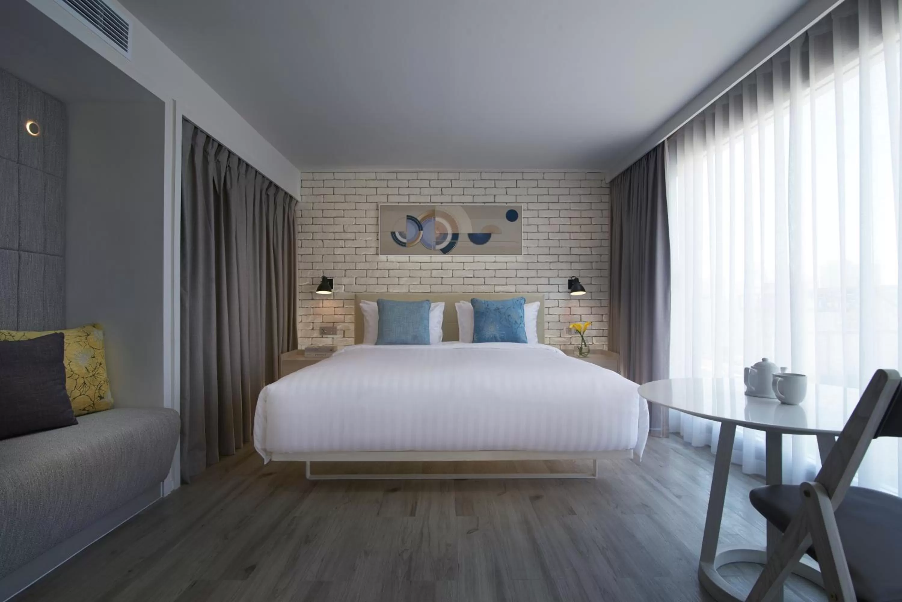 Bedroom, Bed in Shama Yen-Akat Bangkok