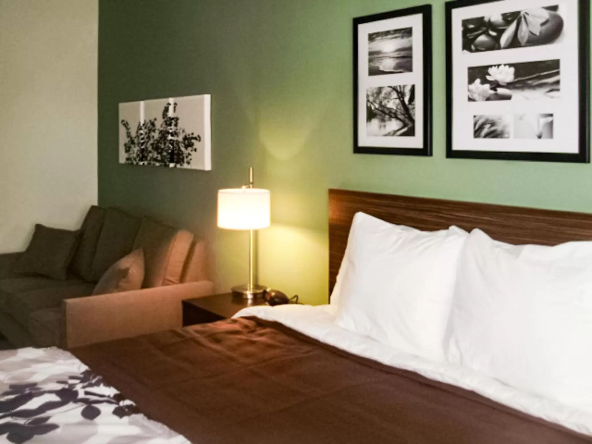 Bedroom, Bed in Sleep Inn & Suites Syracuse Airport