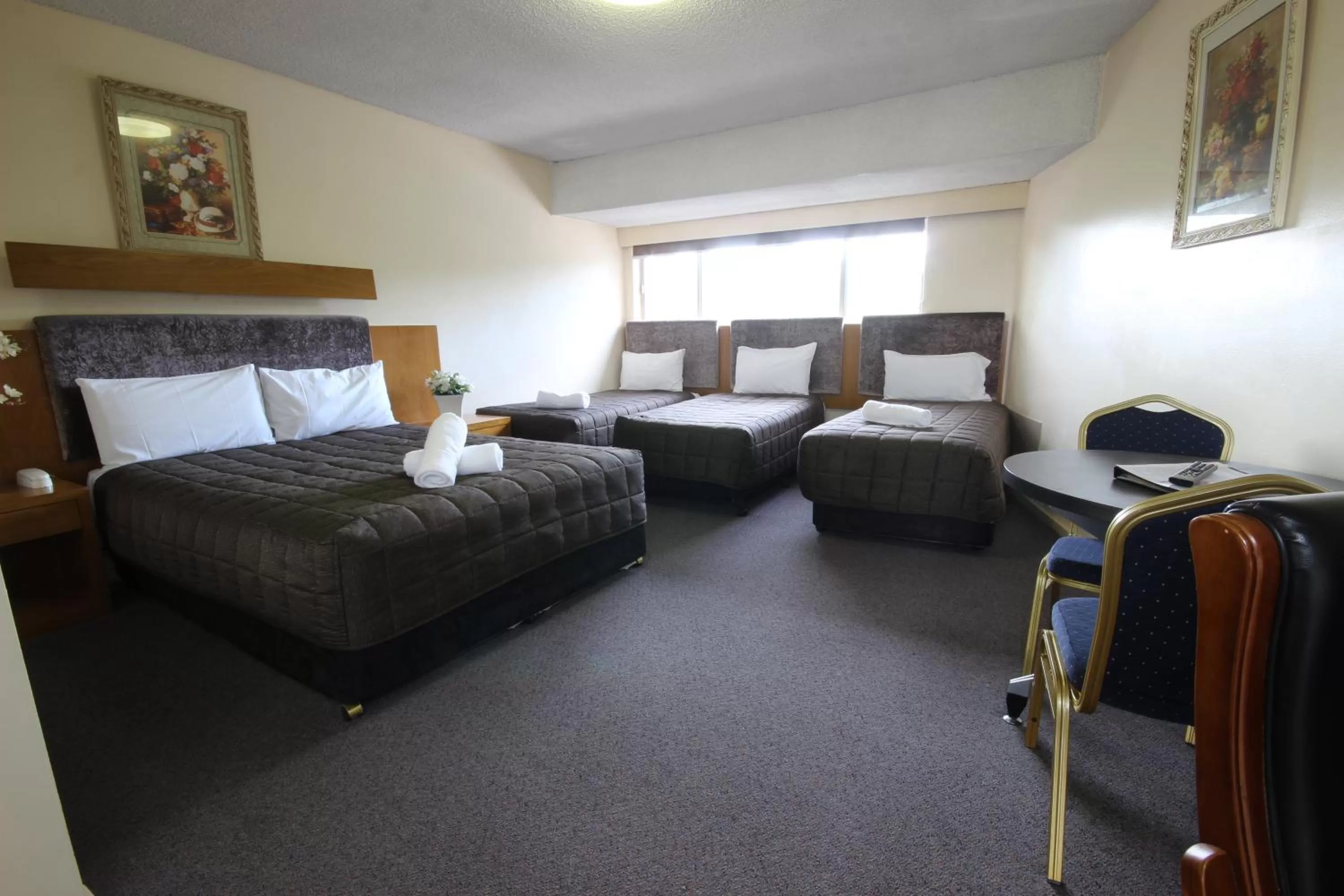 Bed in Molly Morgan Motor Inn