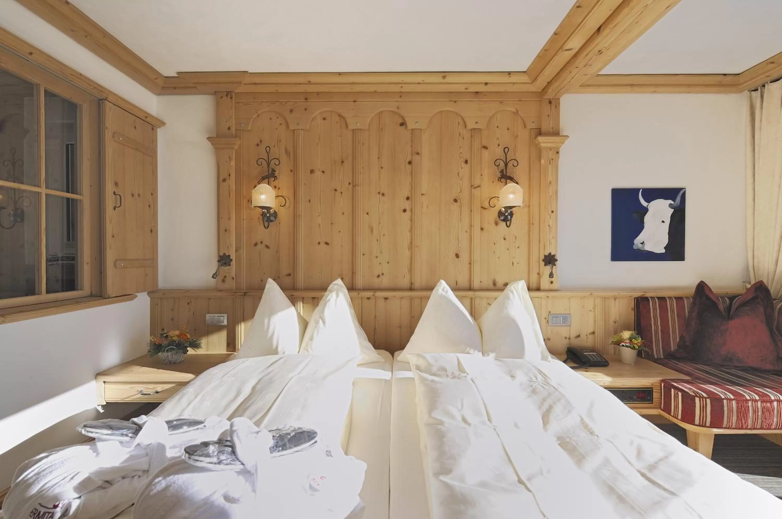 Bed in ERMITAGE Wellness- & Spa-Hotel