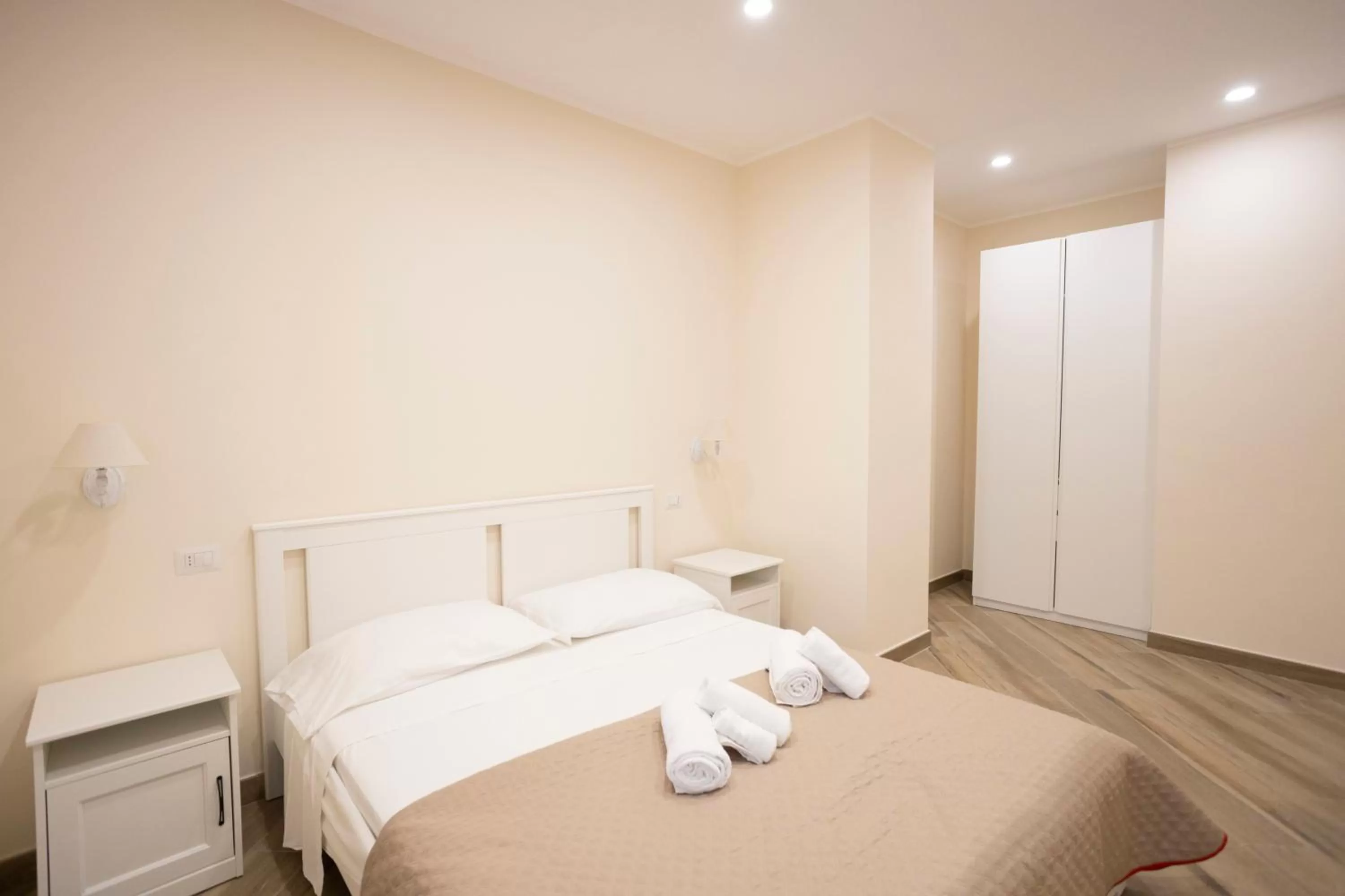 Bedroom, Bed in Residence O'Sole Mio Pompei