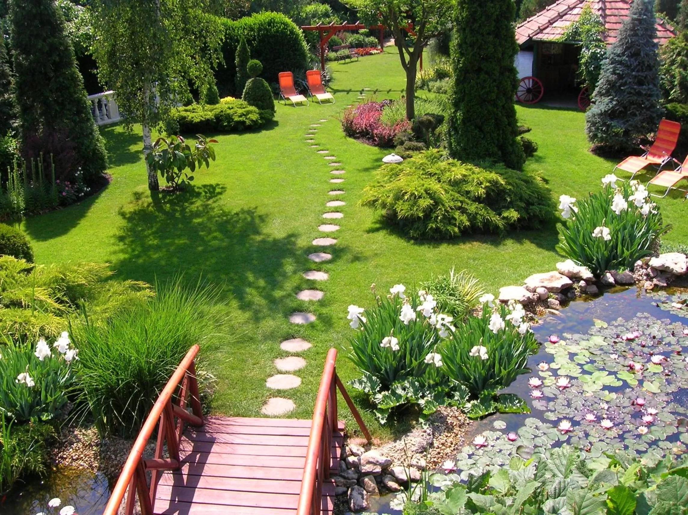 Garden in Green Park Villa