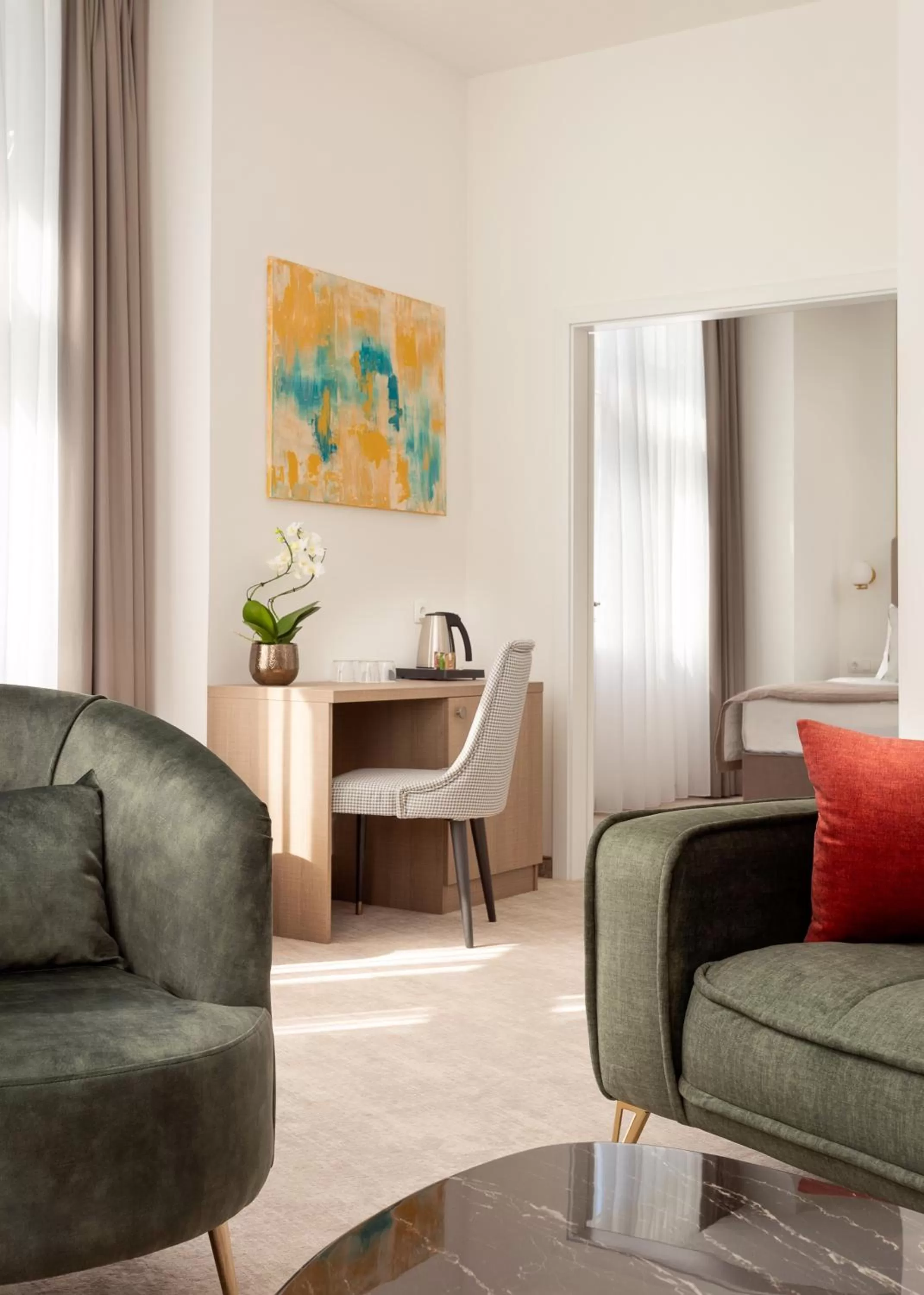 Living room in Mera Hotel