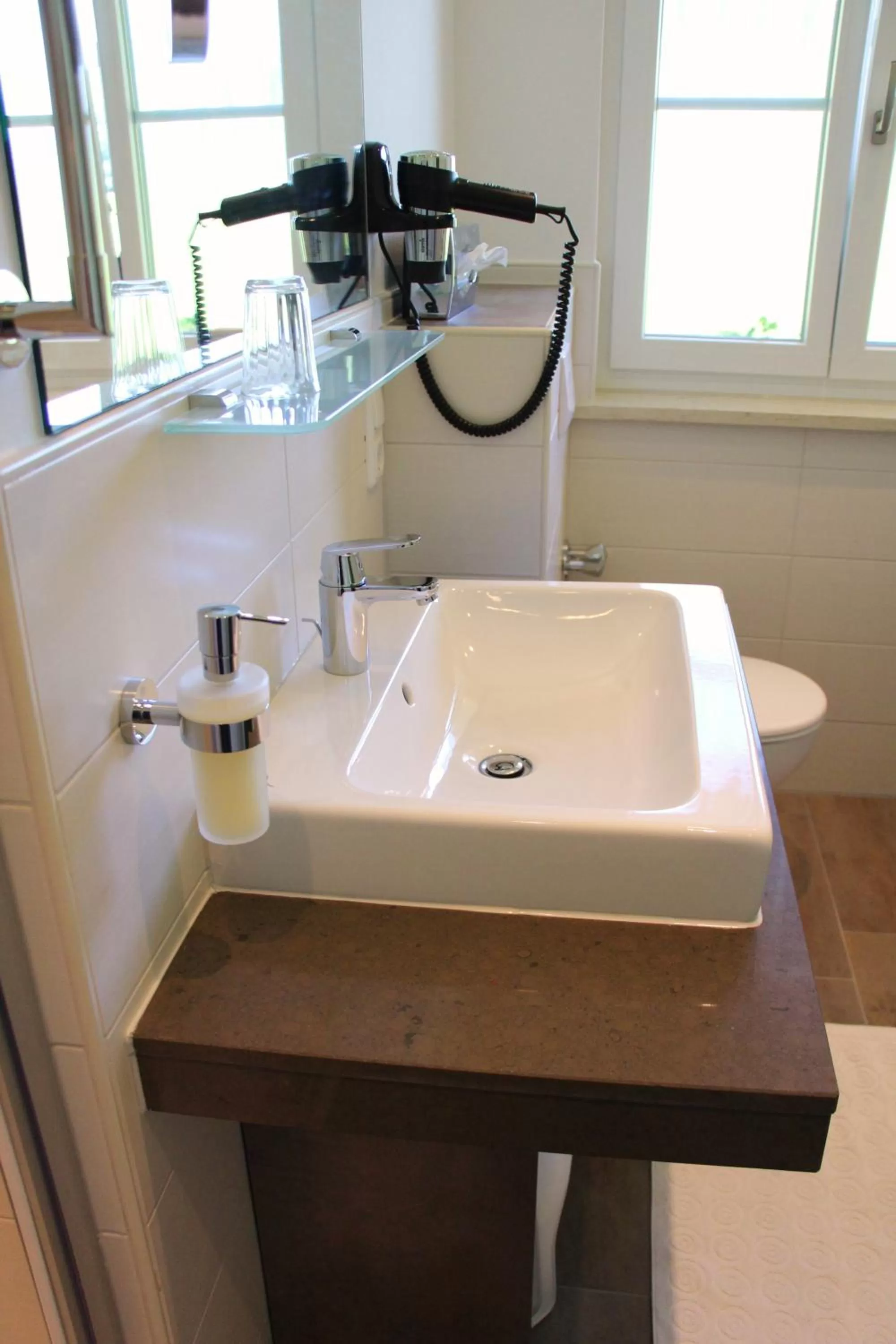 Bathroom in Hotel Steffl Garni inkl Chiemgau Karte