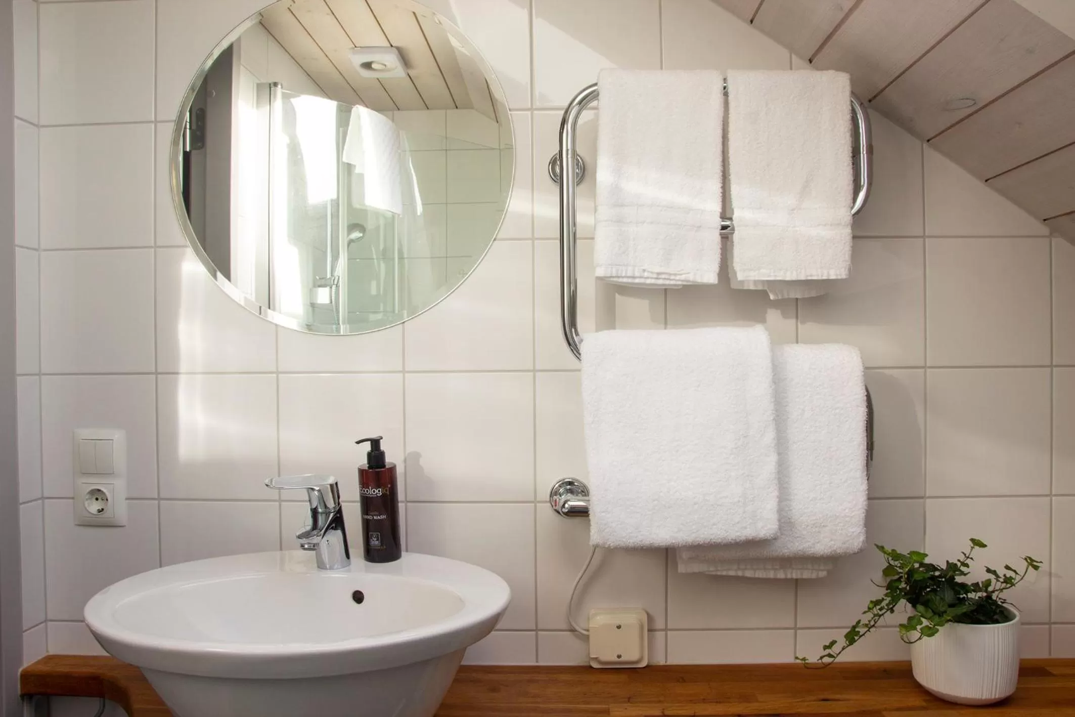 Bathroom in Everts Sjöbods Bed & Breakfast