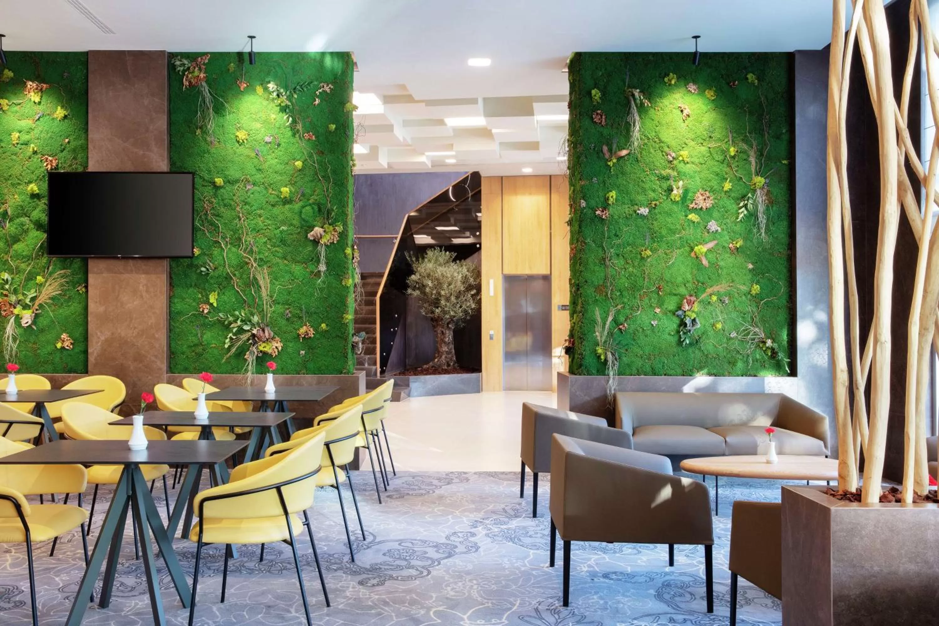 Lobby or reception in Hilton Garden Inn Tirana