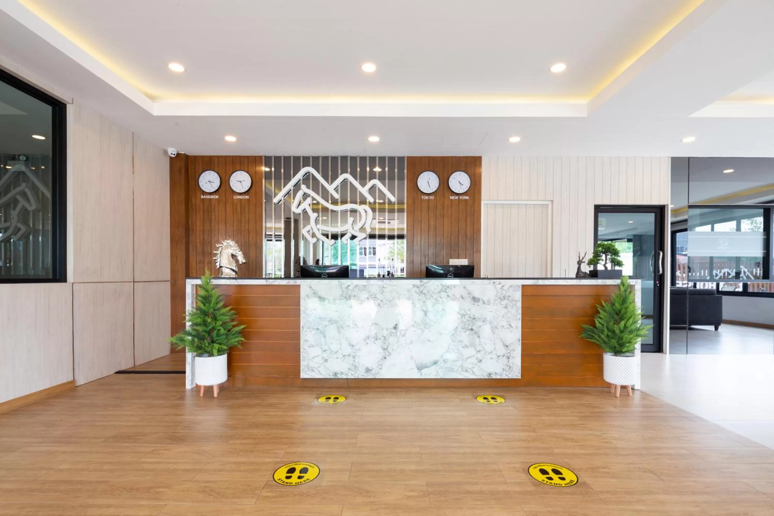Lobby or reception in Horsehill Hotel Sriracha