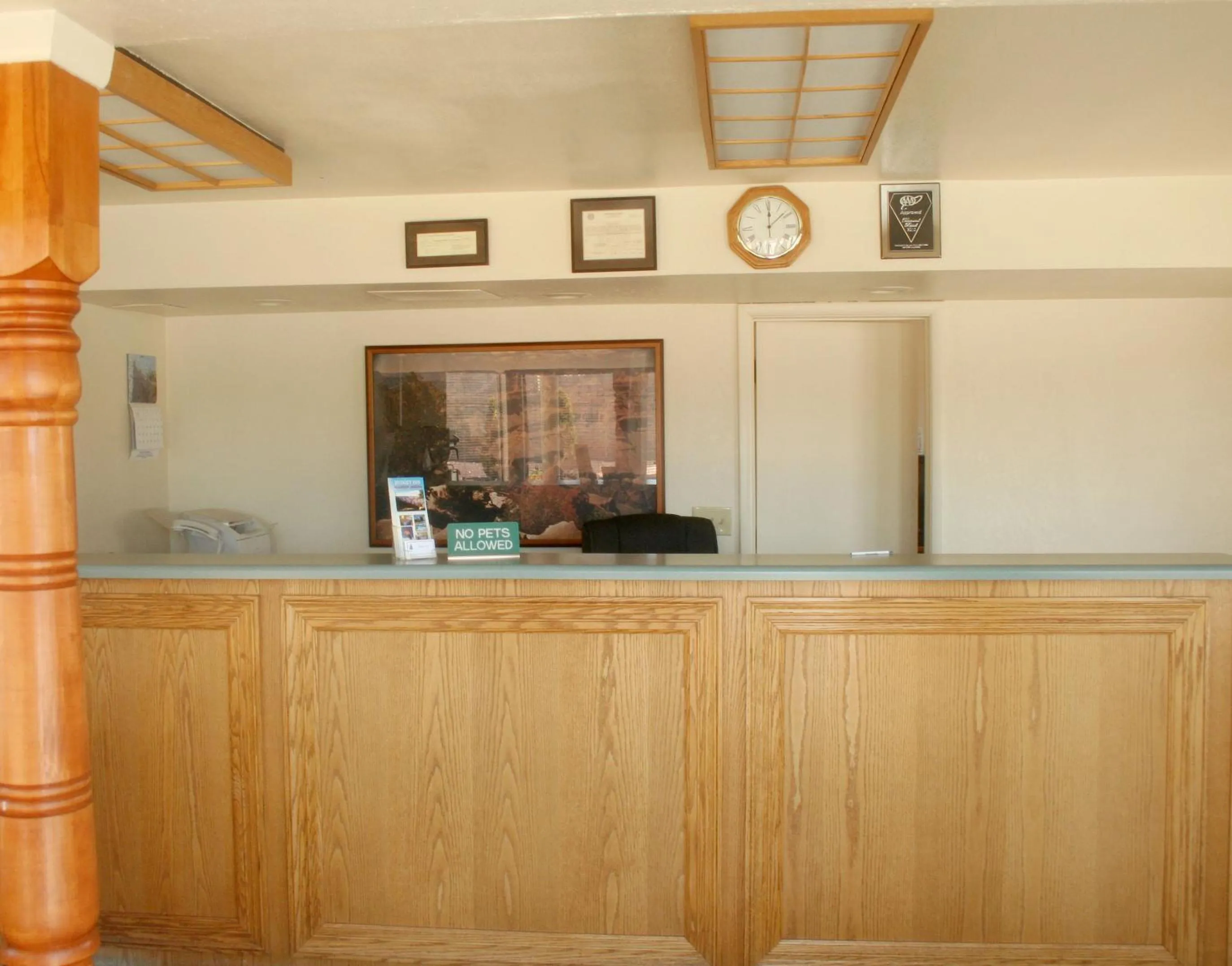 Lobby or reception in Budget Inn Flagstaff