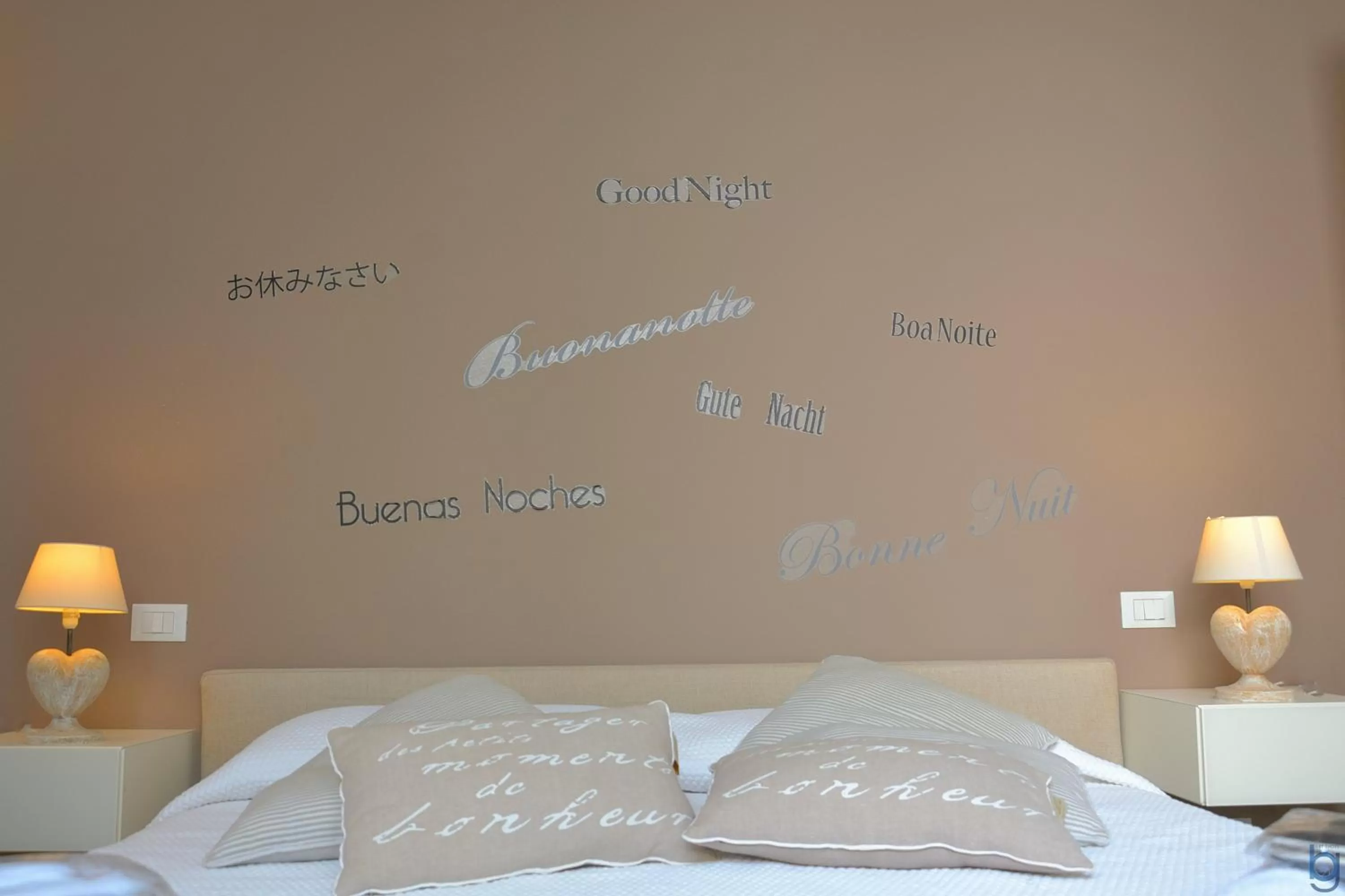 Bed in B&b Mondello Resort