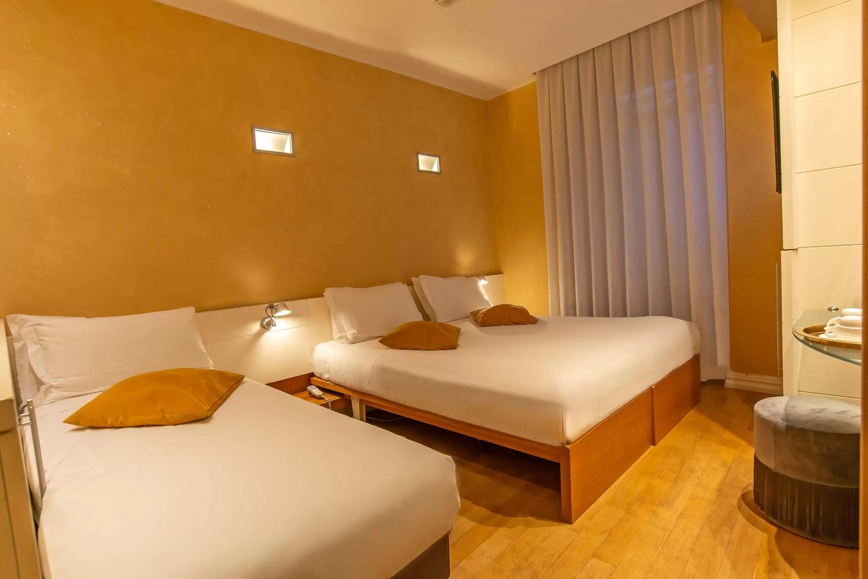 Photo of the whole room, Bed in Hotel White