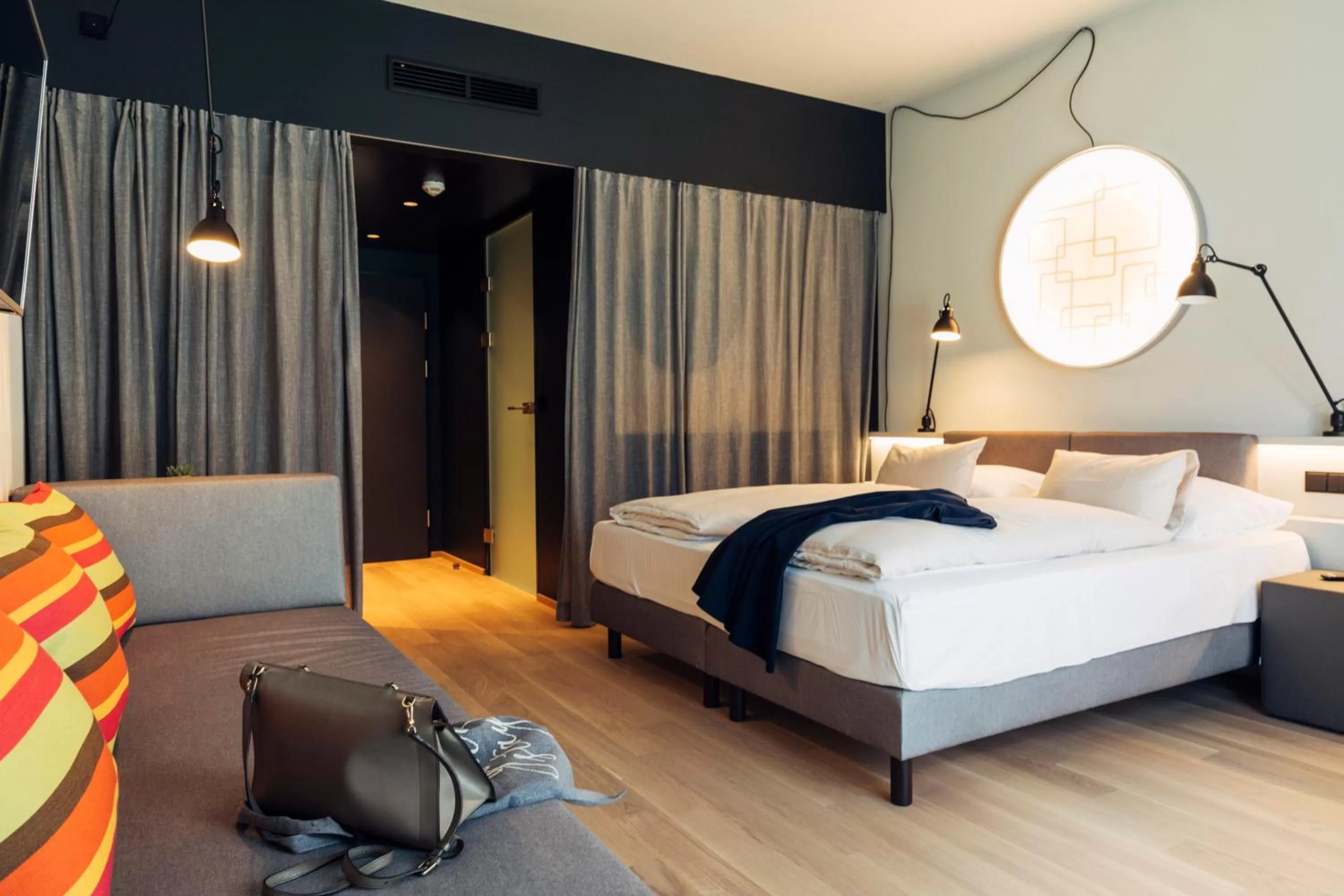 Bed in harry's home Steyr hotel & apartments