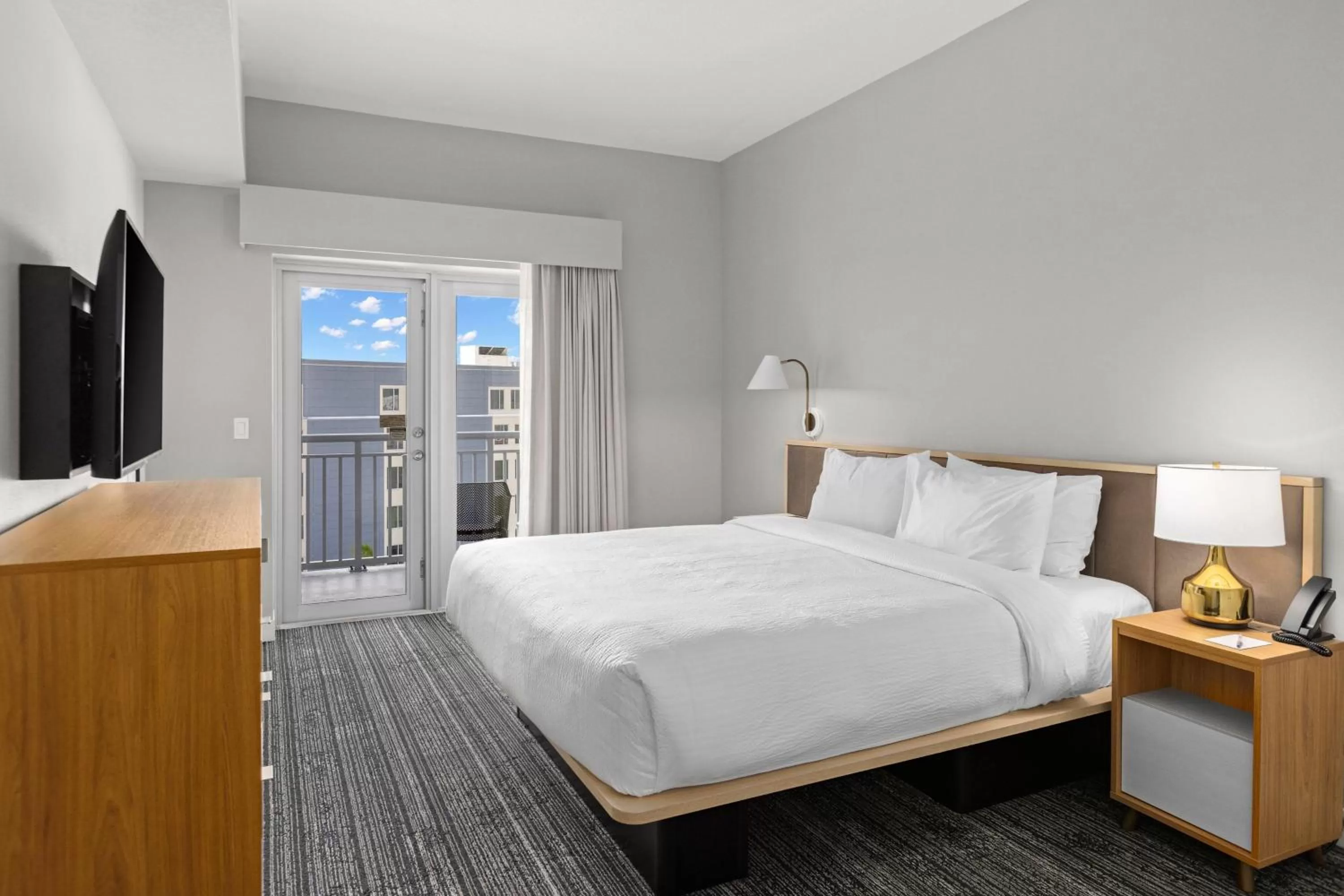 Photo of the whole room, Bed in TownePlace Suites by Marriott Cape Canaveral Cocoa Beach