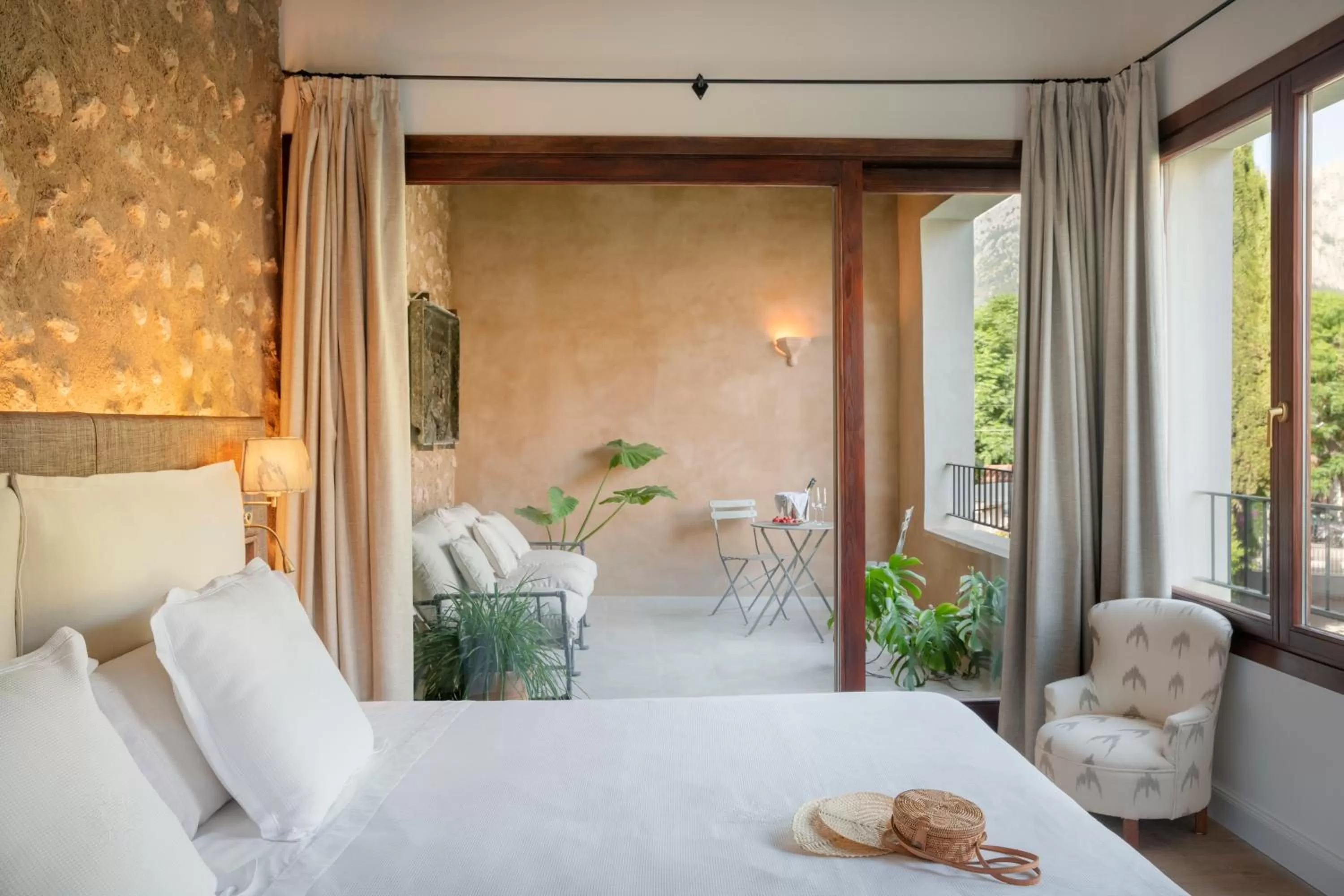 Bed in Ca'n Puig de Sòller