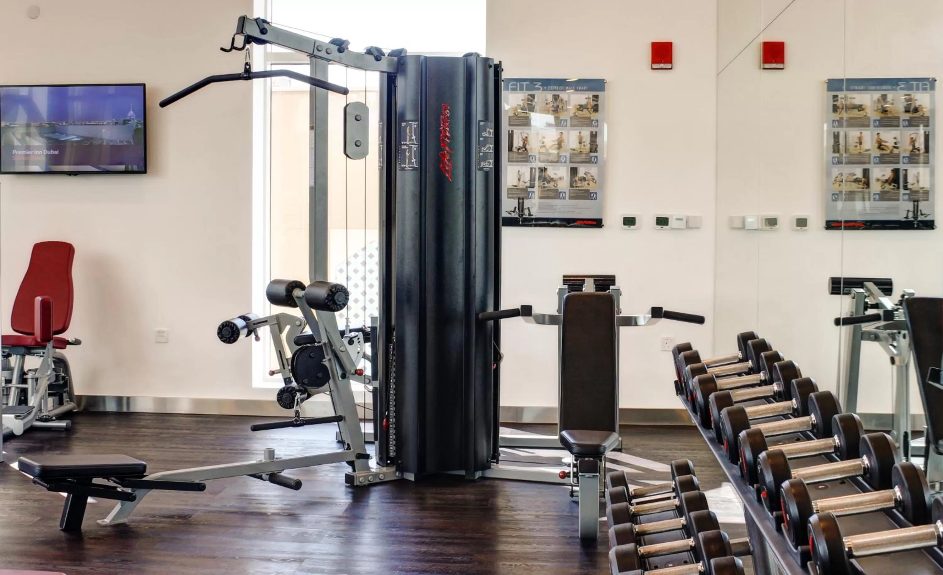 Fitness centre/facilities in Premier Inn Dubai Ibn Battuta Mall