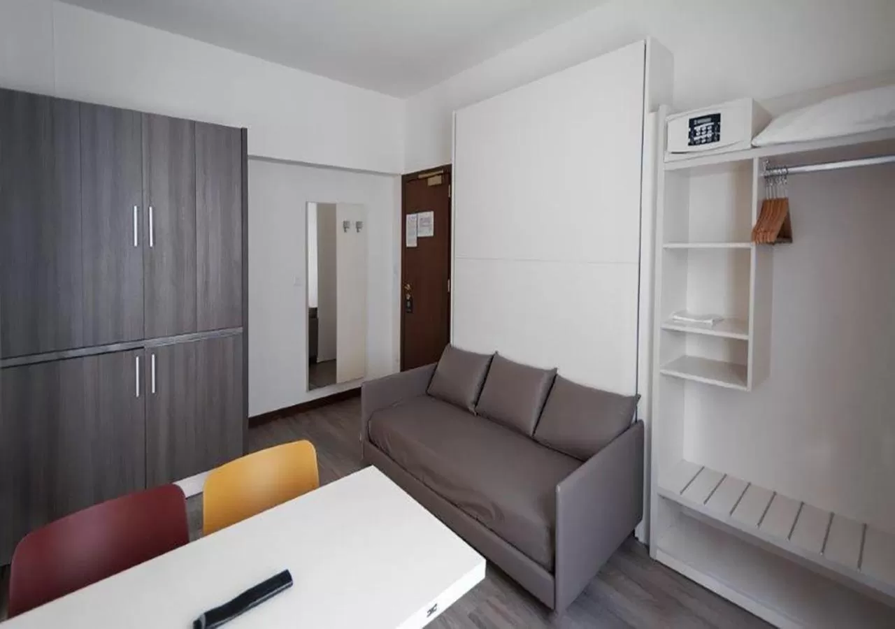 Living room in Acquarello Swiss Quality Hotel