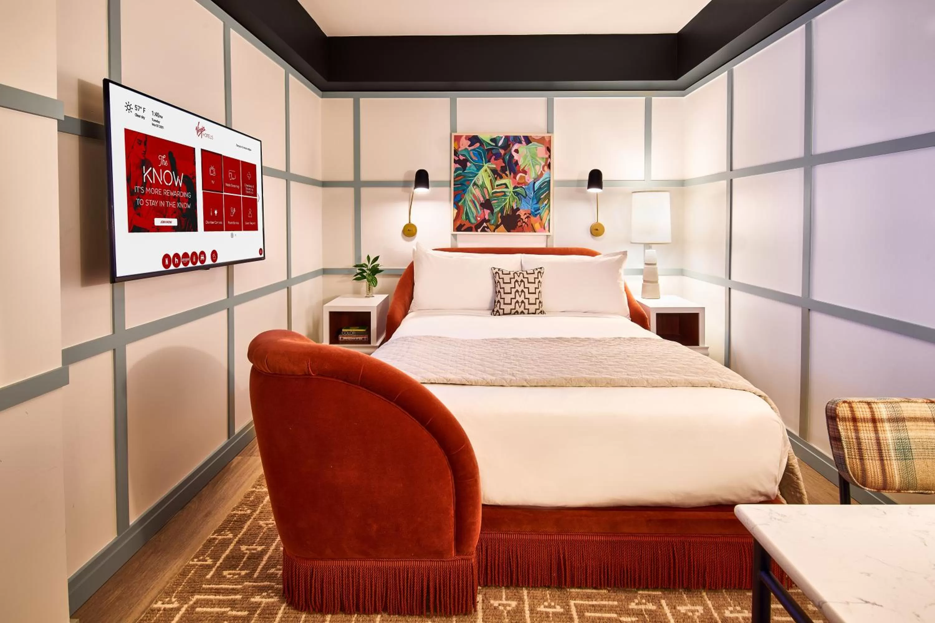 Photo of the whole room, Bed in Virgin Hotels New Orleans