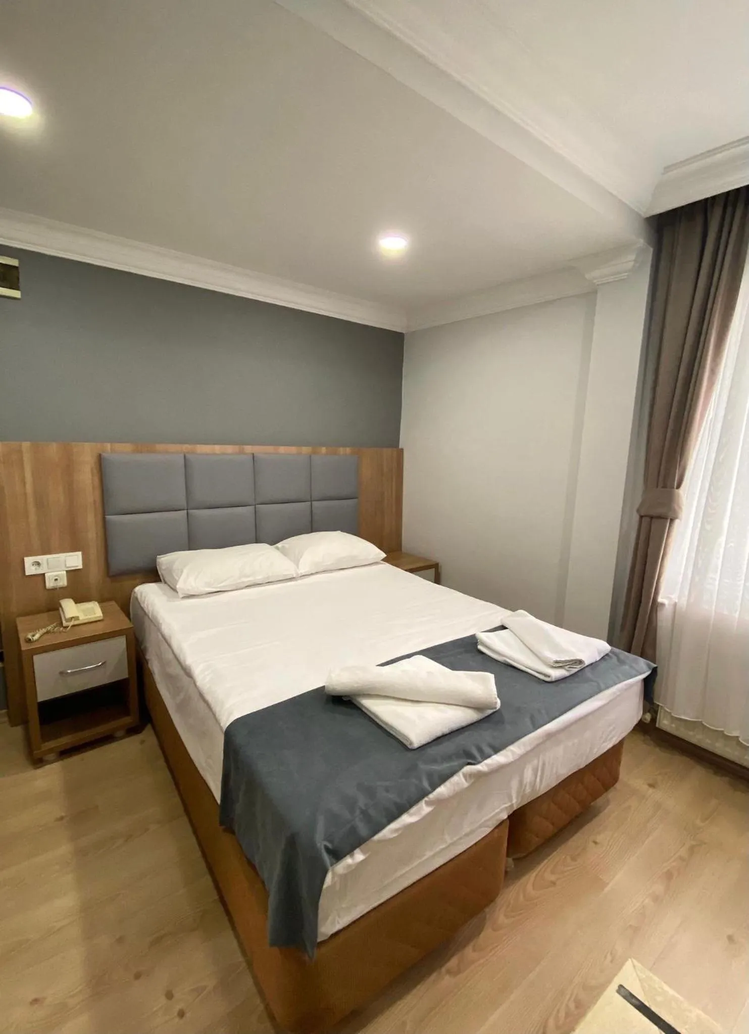 Bed in Kafkas Hotel Istanbul