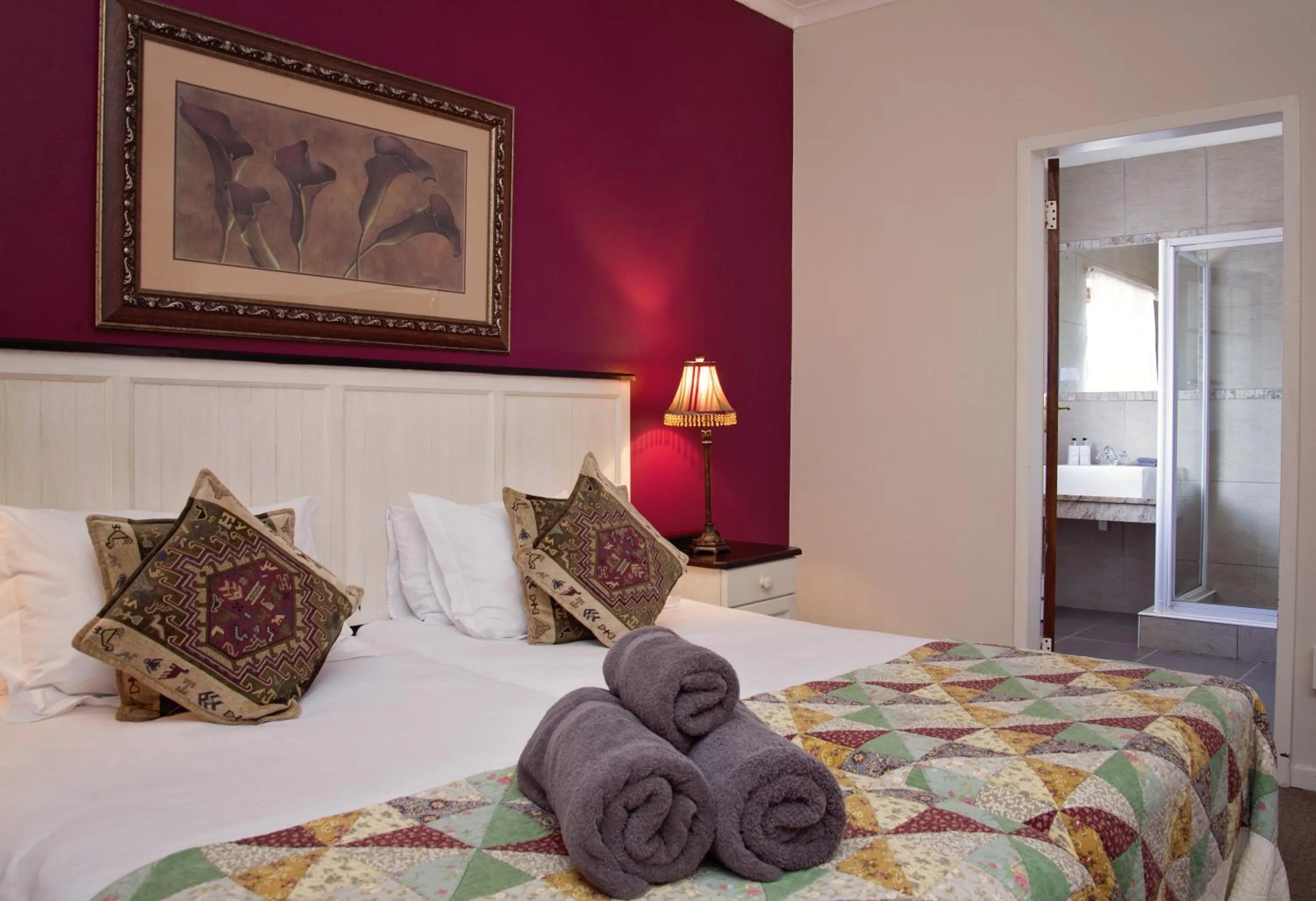 Bed in Bayside Guesthouse