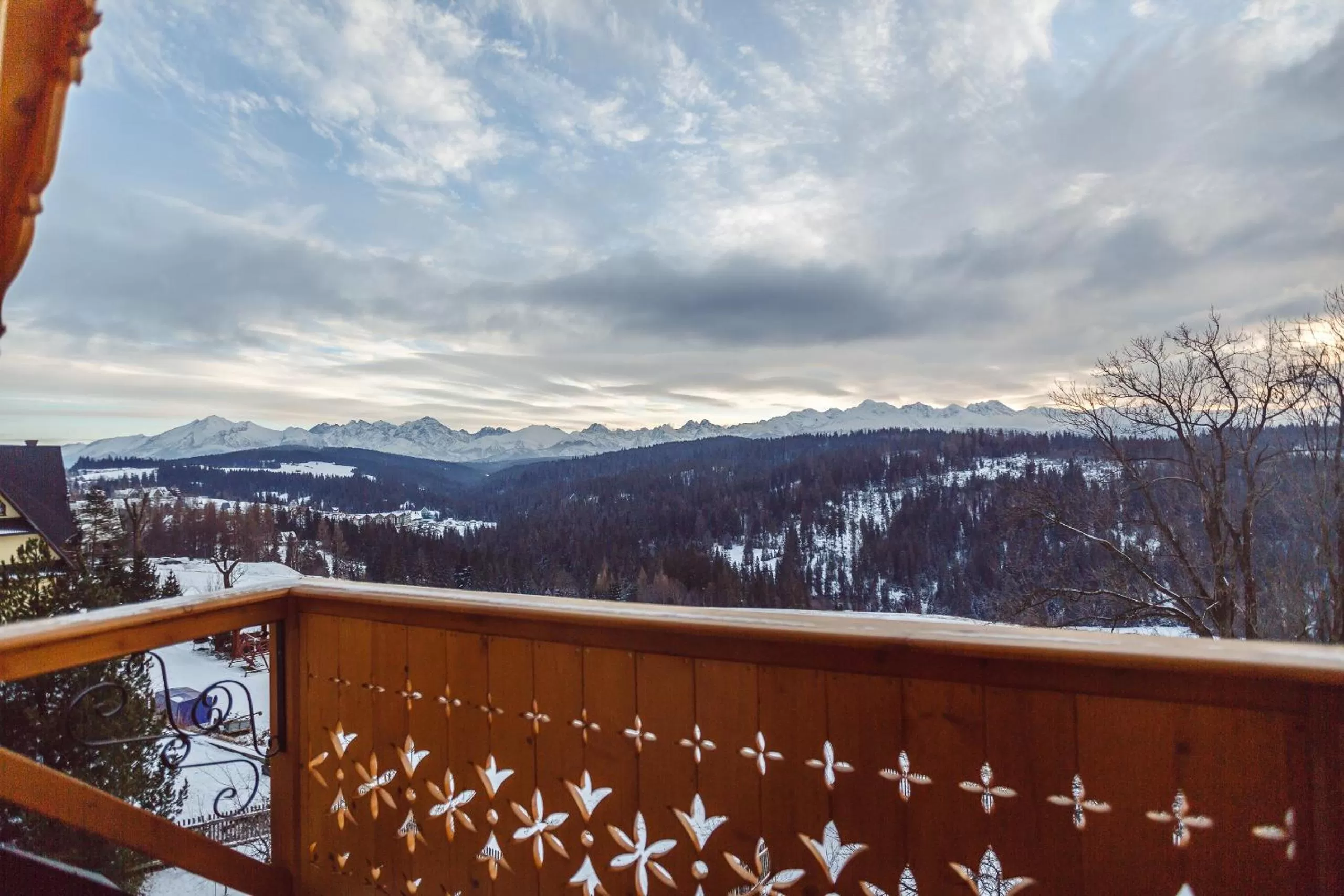 Balcony/Terrace in Górskie Wspomnienie