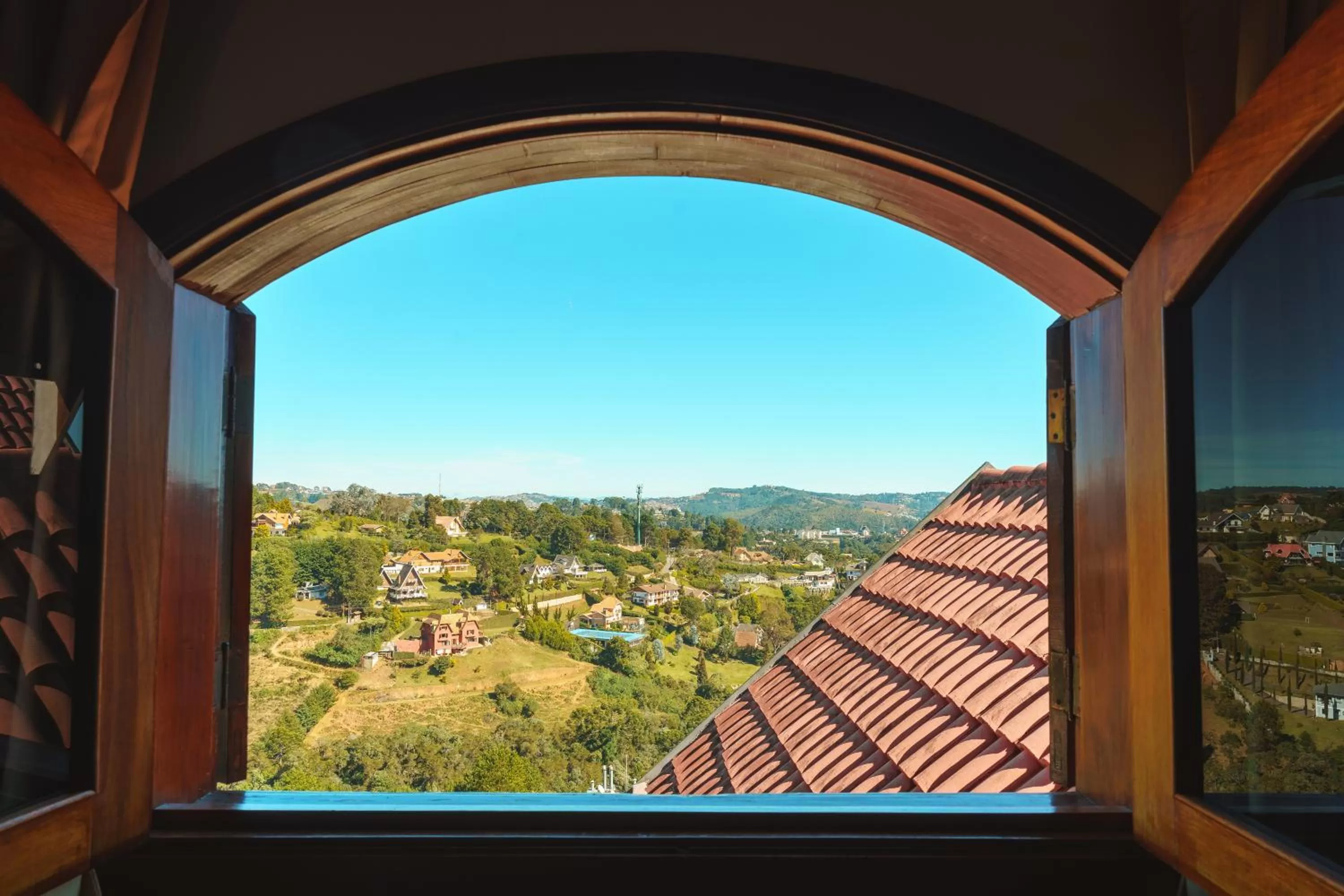 Mountain view in Pousada Recanto Almeida