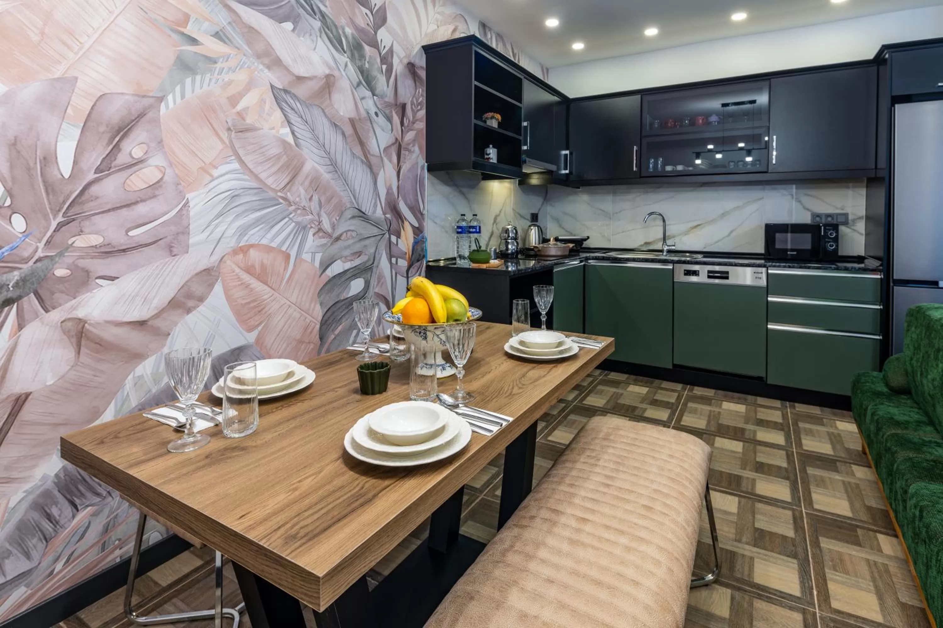 Kitchen or kitchenette in BayMari Suites City Life