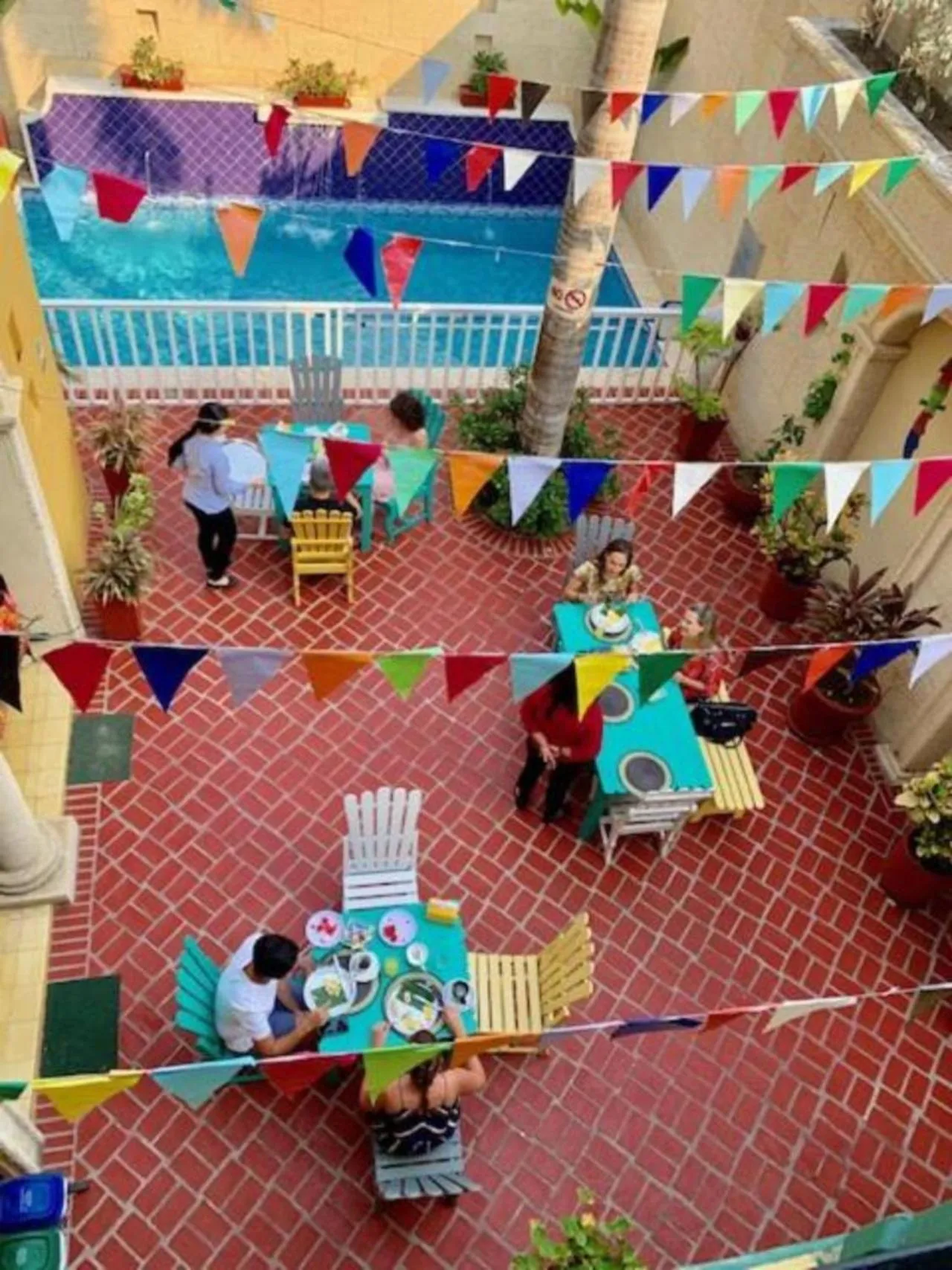 Restaurant/places to eat in Hotel Boutique Castillo Ines Maria