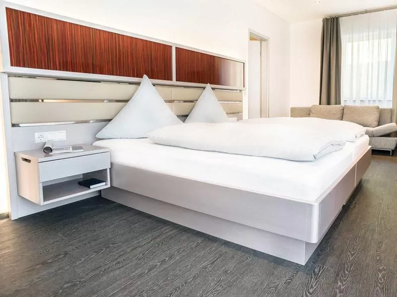 Bed in Hennedamm Hotel