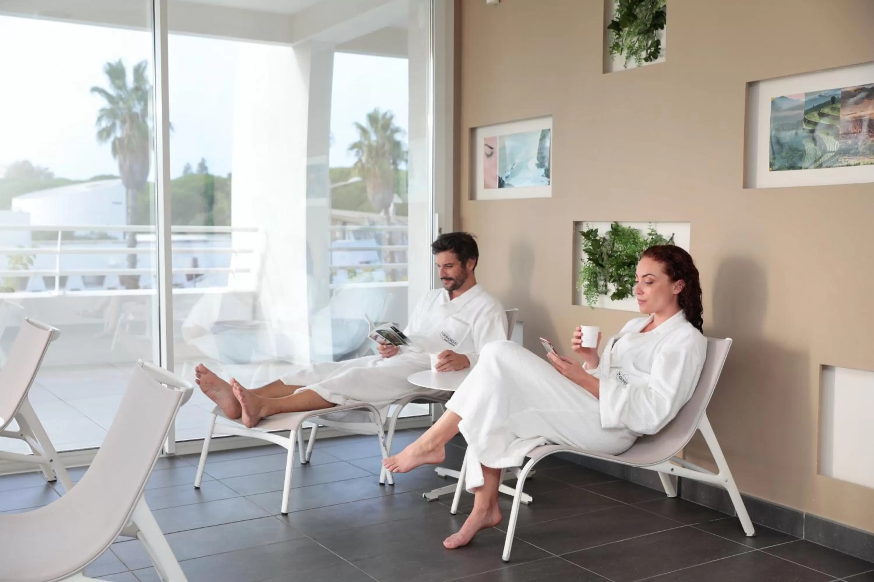 Spa and wellness centre/facilities in Hôtel Les Corallines - Thalasso & Resort