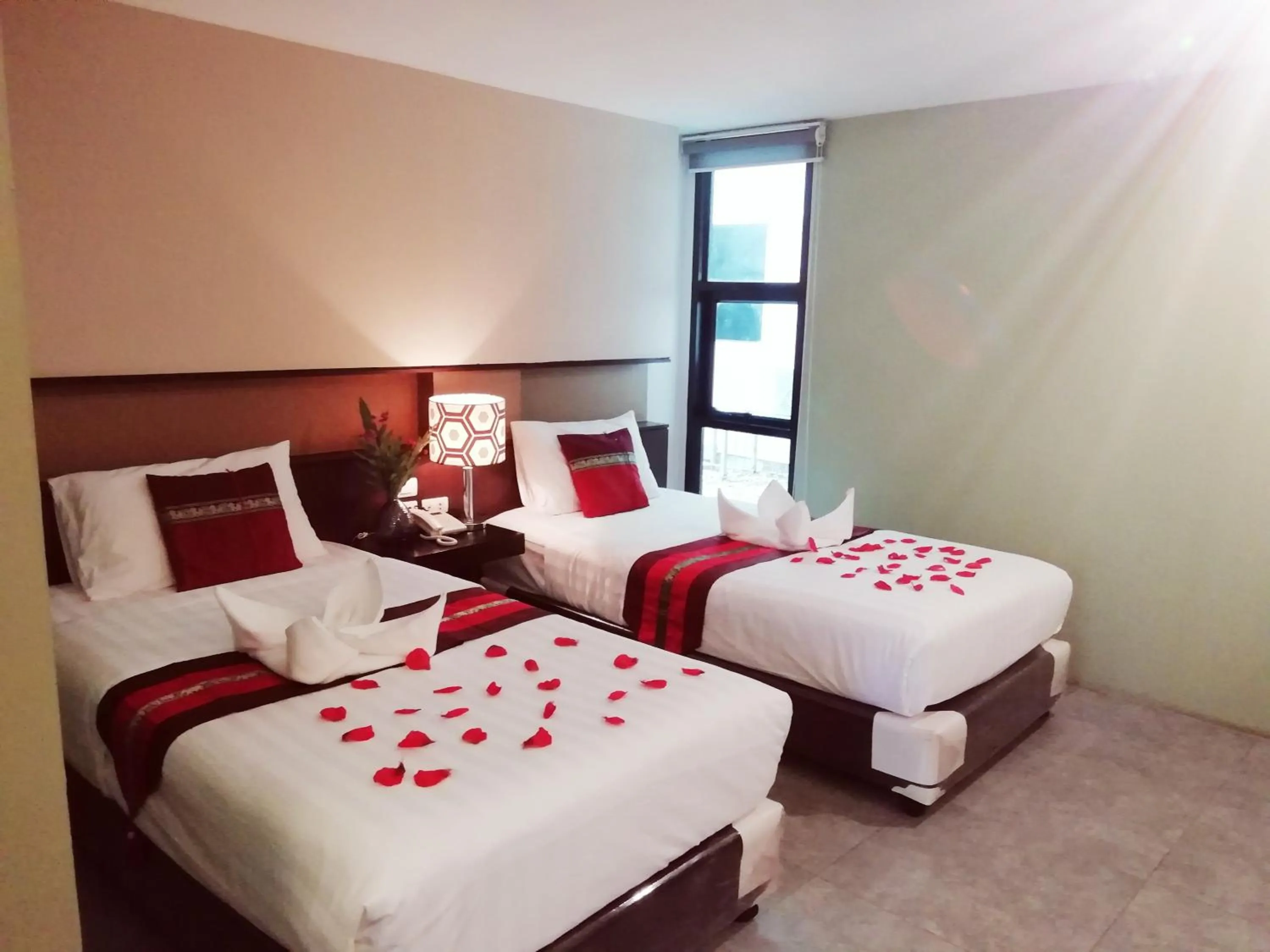 Bed in Mandala House, Chiang Mai