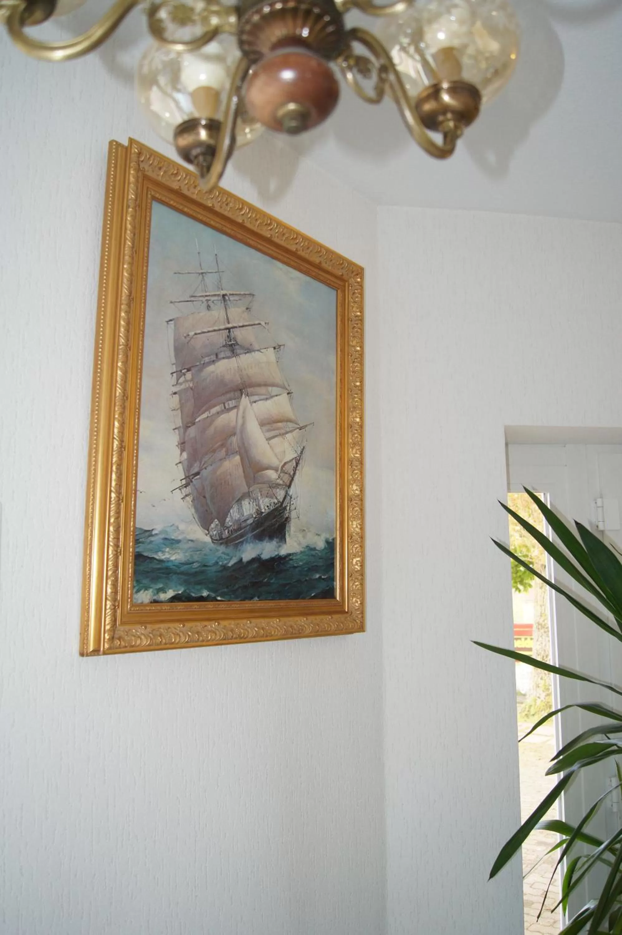 Decorative detail in Hotel Dorfkrug Büsum