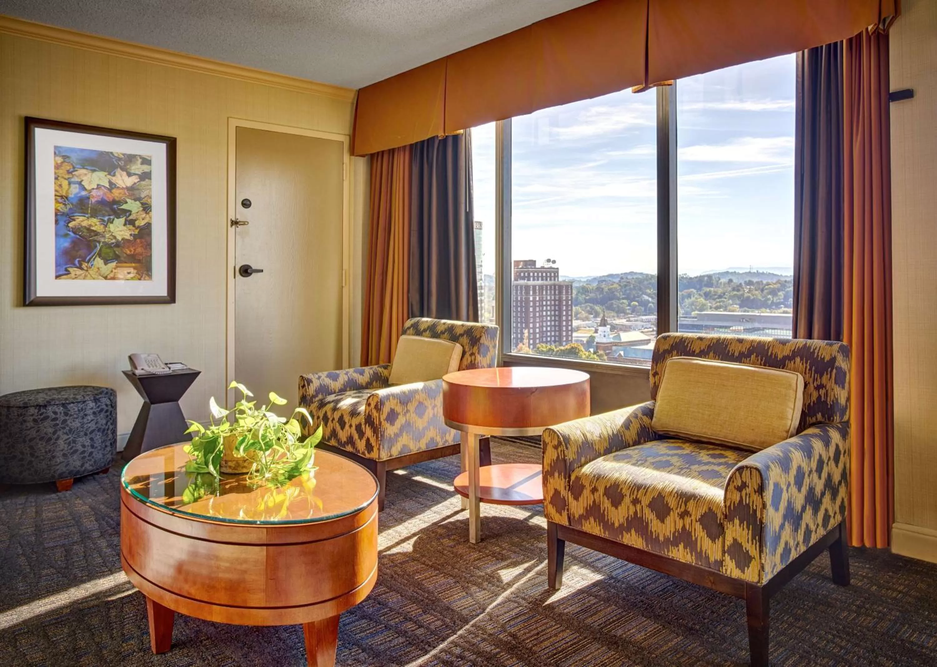 Living room in Hilton Knoxville