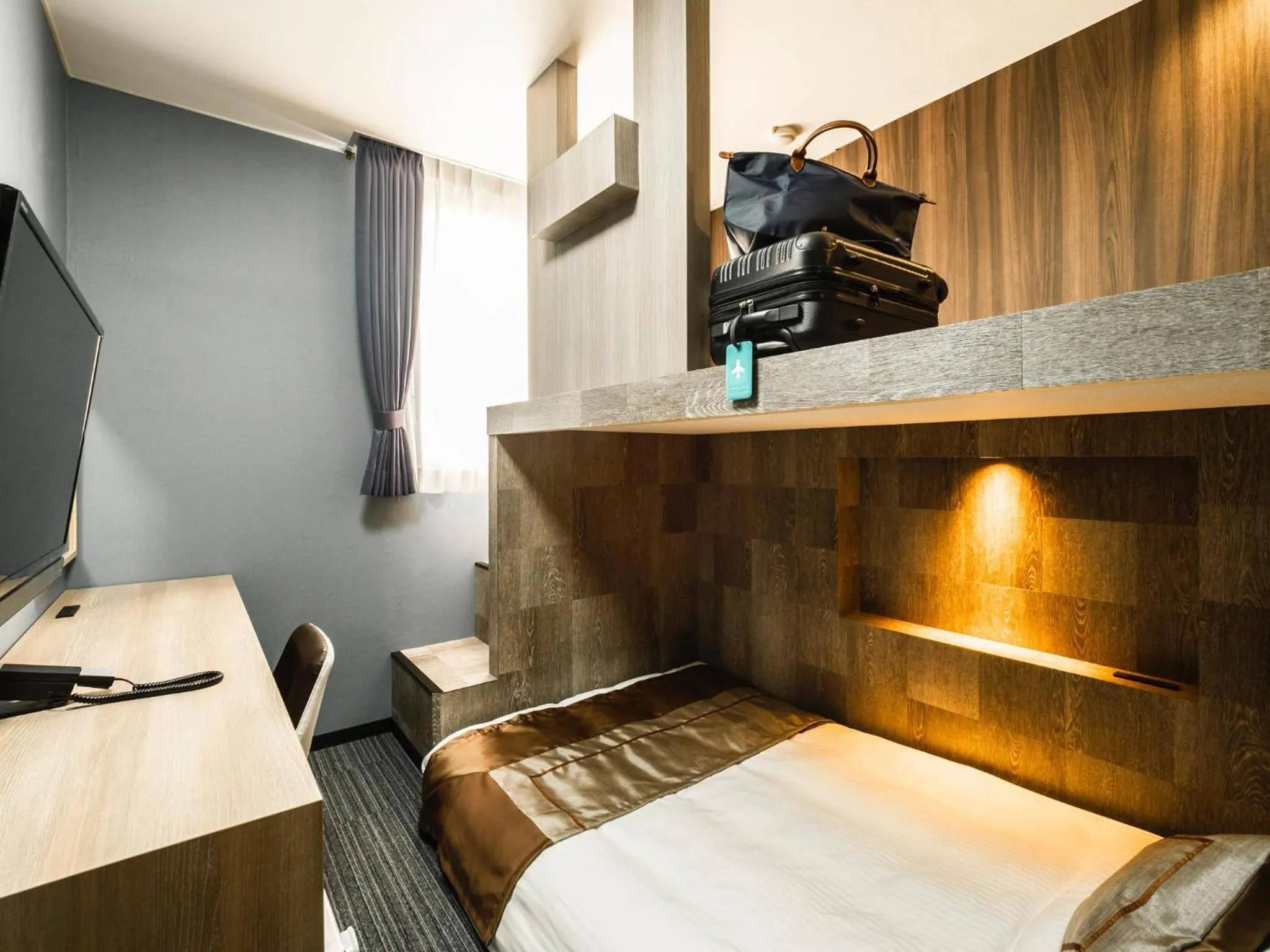 bunk bed, Bed in Hotel Areaone Kitaibaraki