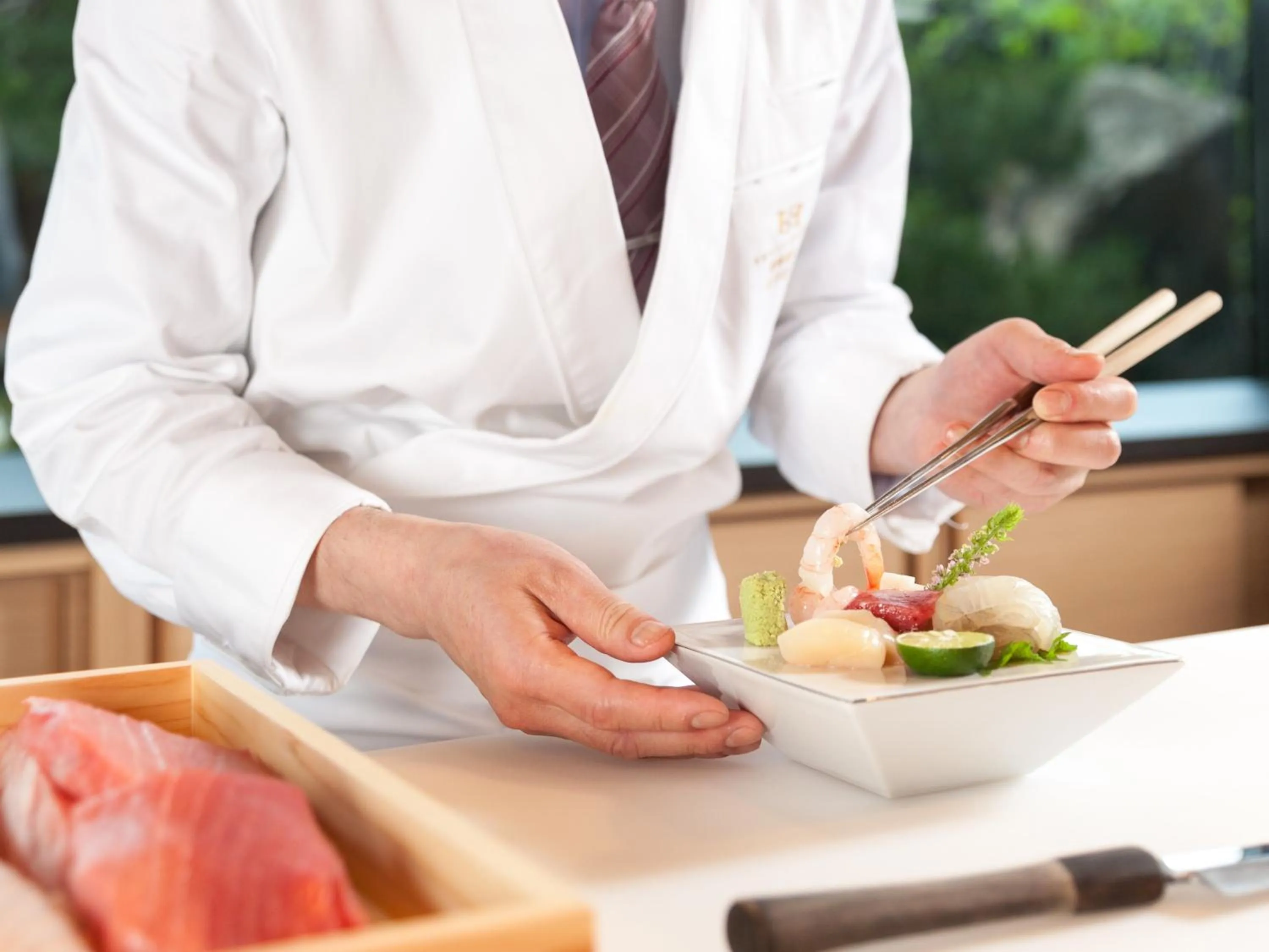 Food close-up in Hakodate Yunokawa Onsen Umi to Akari Hewitt Resort