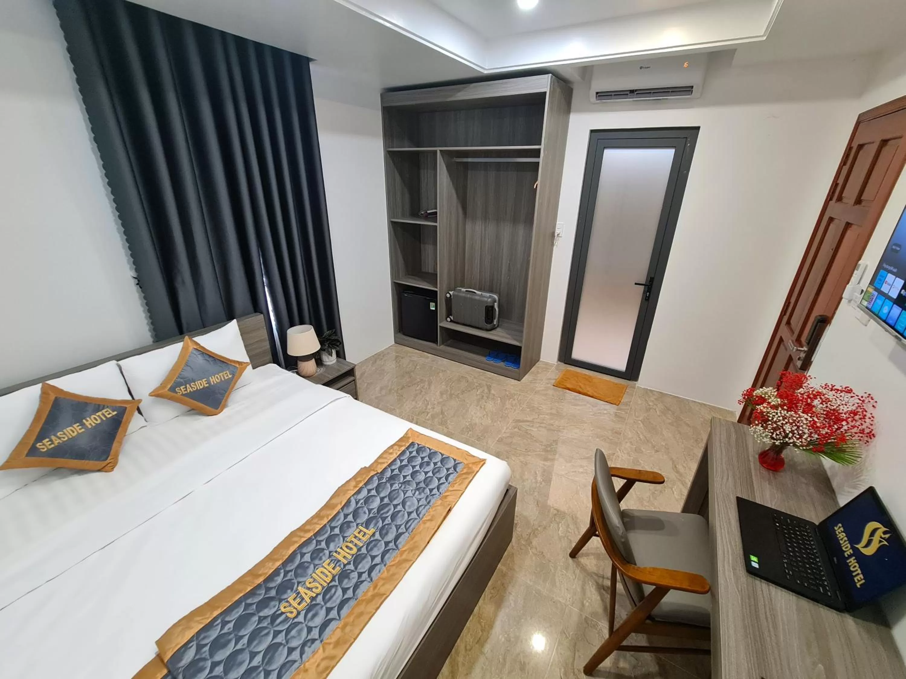 Photo of the whole room, Bed in Seaside Hotel - Rach Gia