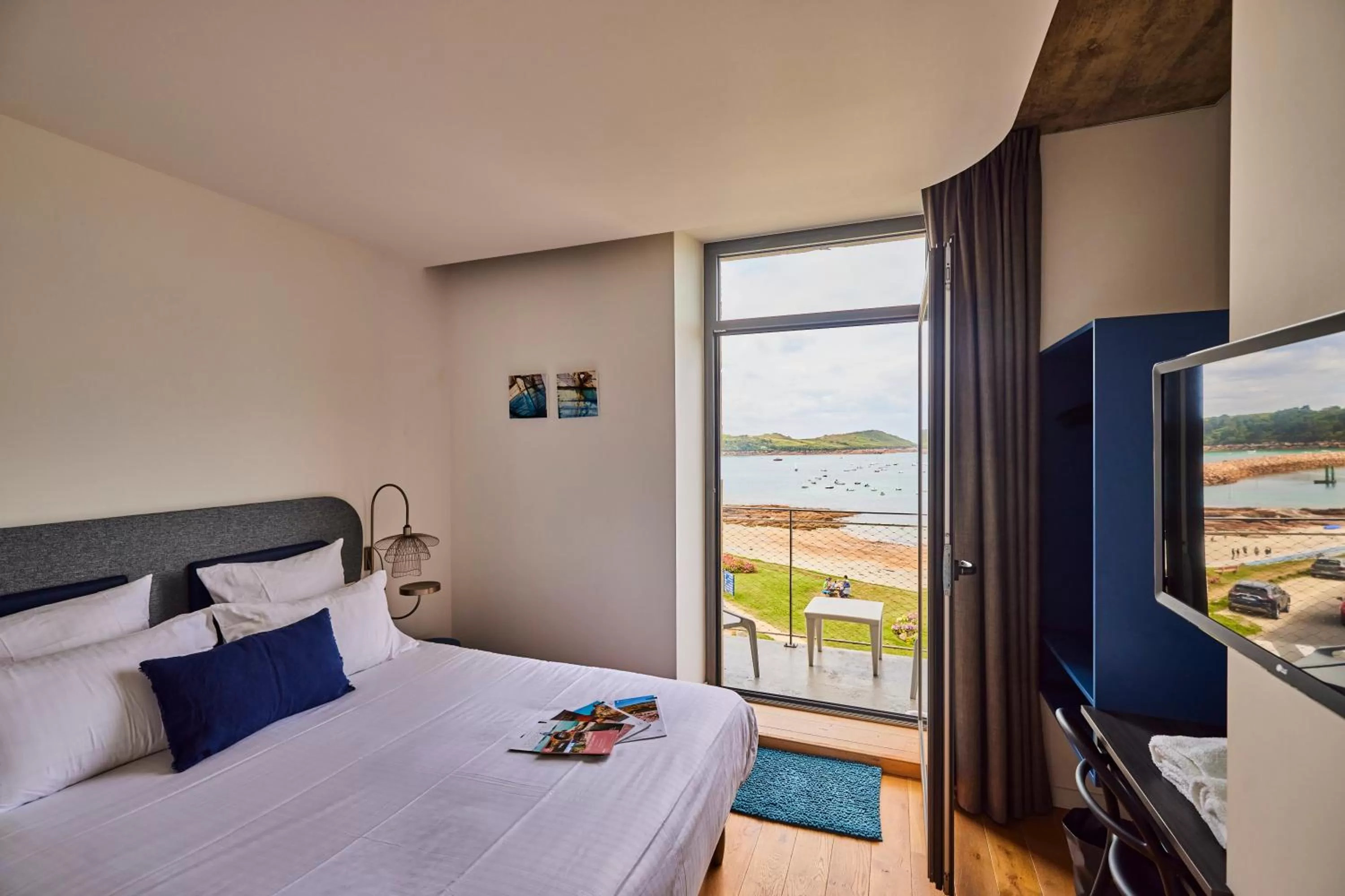 Natural landscape, Bed in Pavillon de la plage