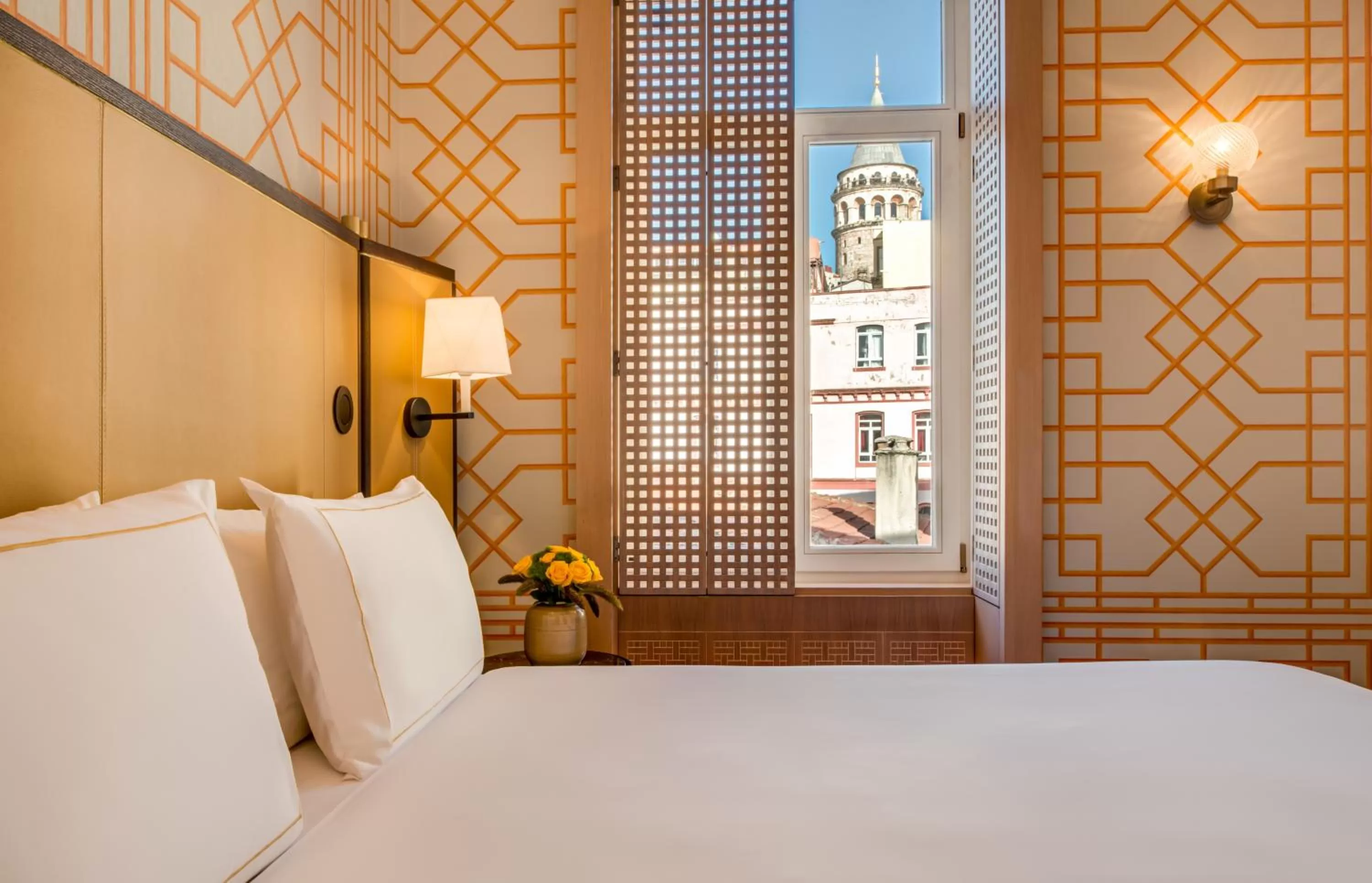 City view, Bed in The Galata Hotel Istanbul - MGallery Collection