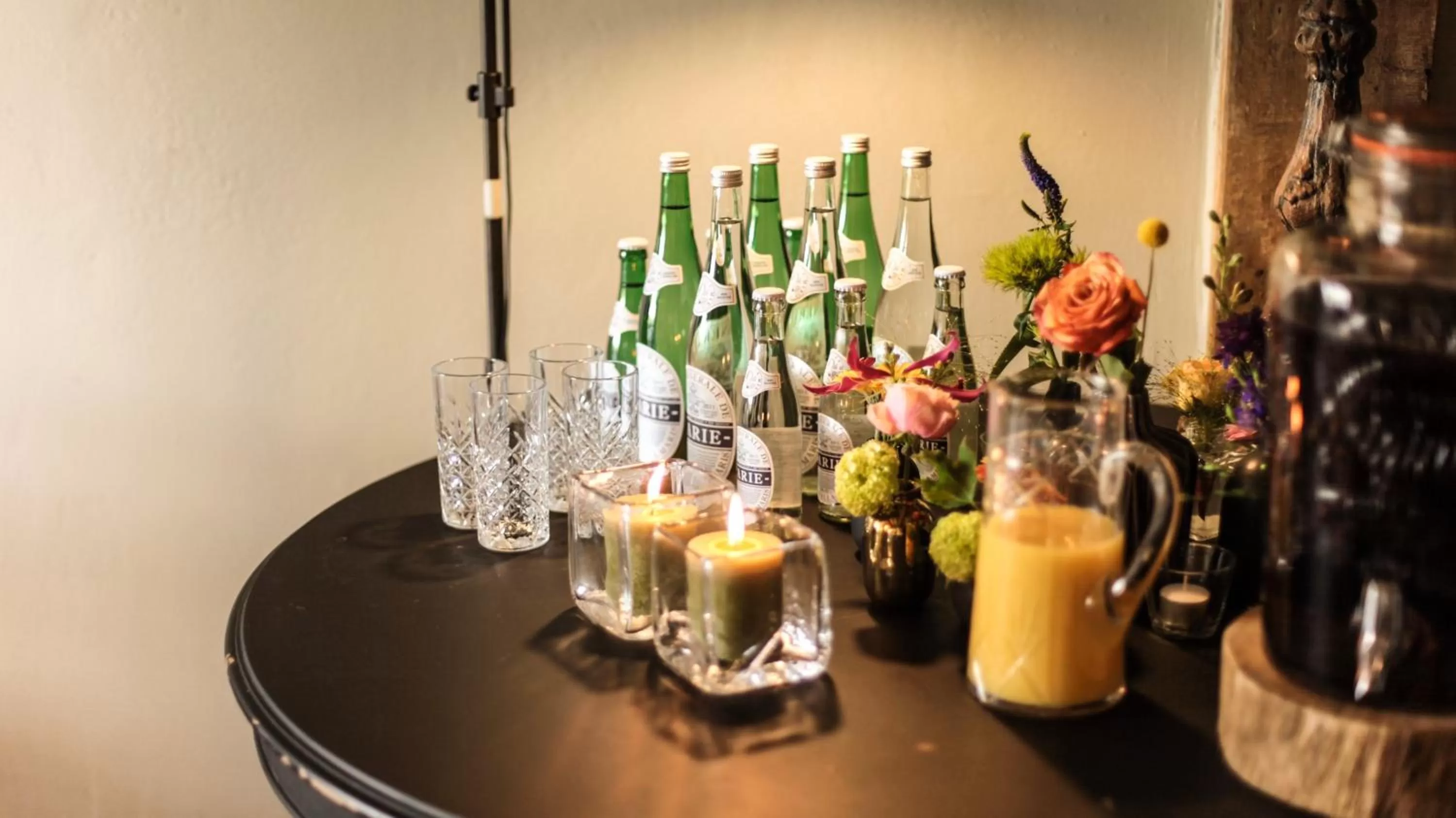 Decorative detail, Drinks in Boutique B&B Hoeve de Haar