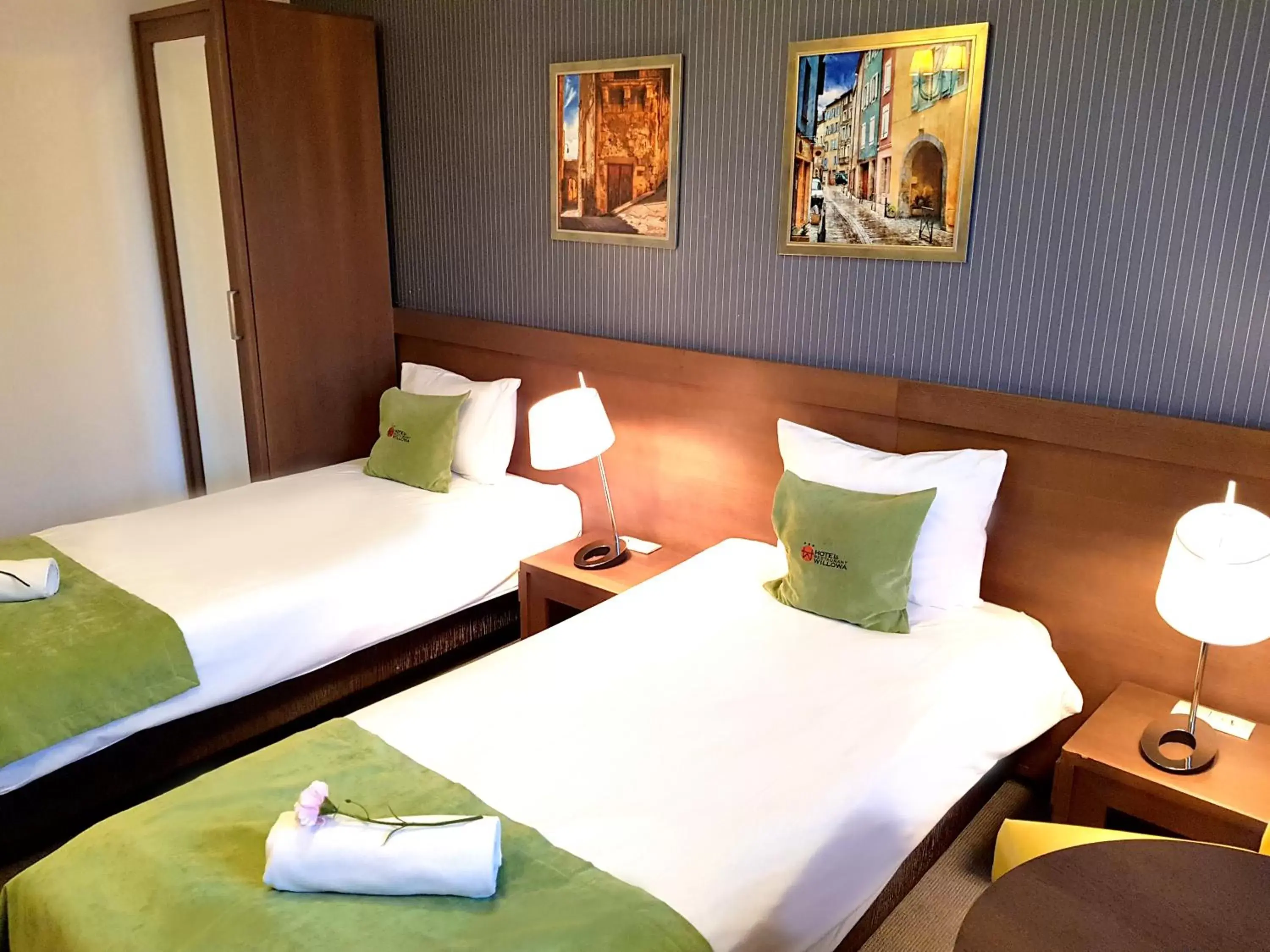 Deluxe Twin Room in Hotel Willowa Deluxe Twin Room in Hotel Willowa