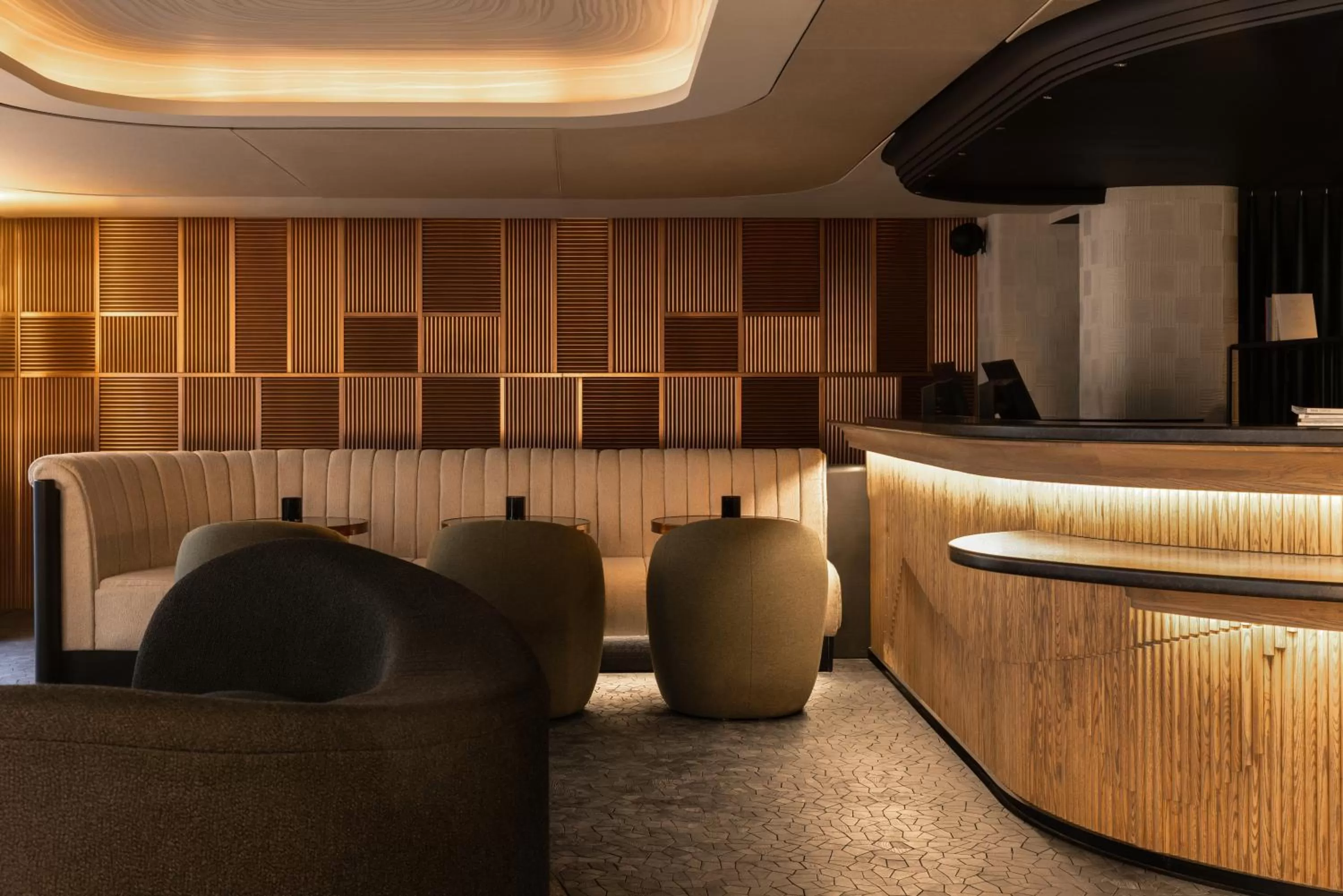 Lobby or reception in Hôtel Dame des Arts