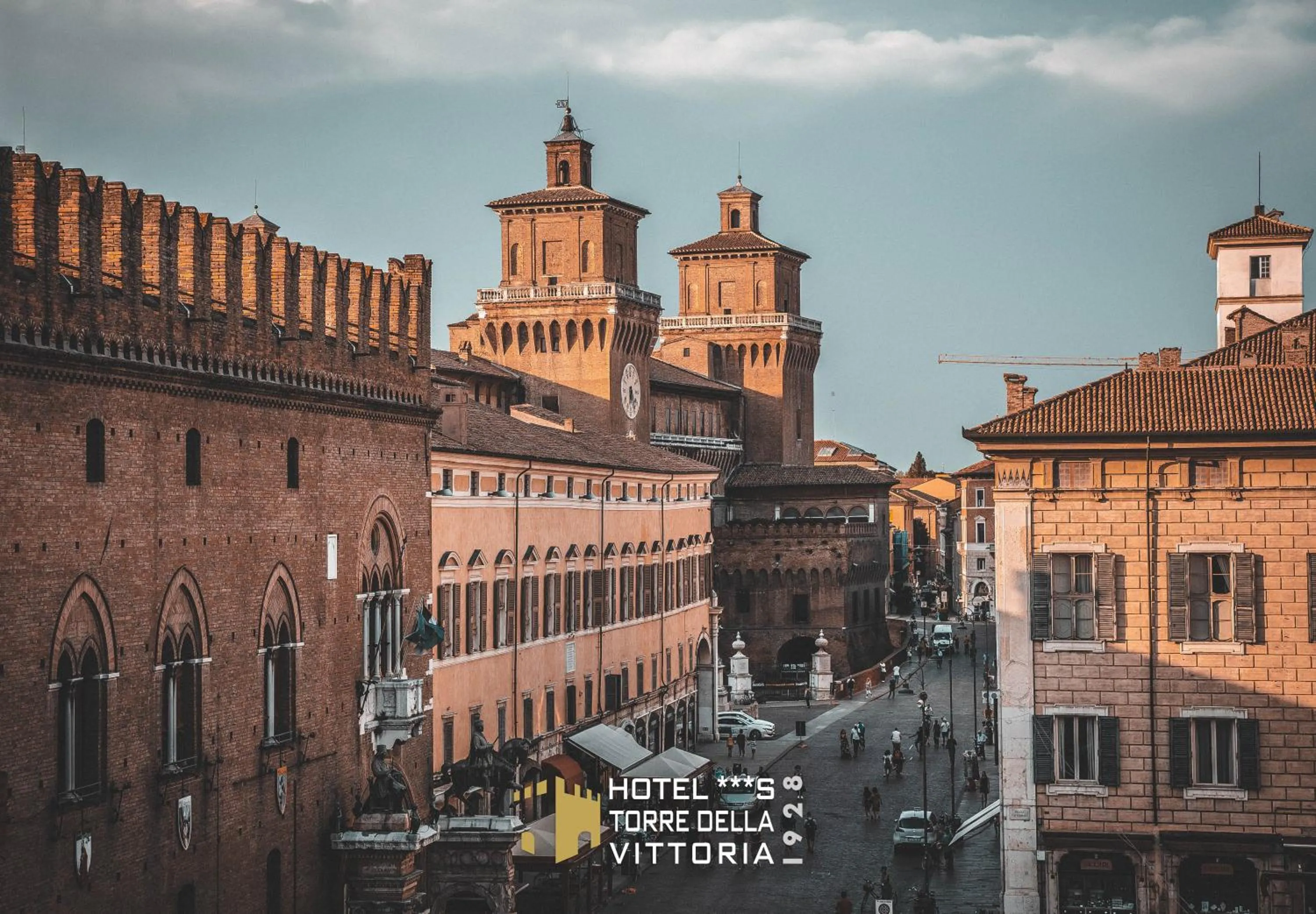 City view in Panoramic Rooms Torre della Vittoria