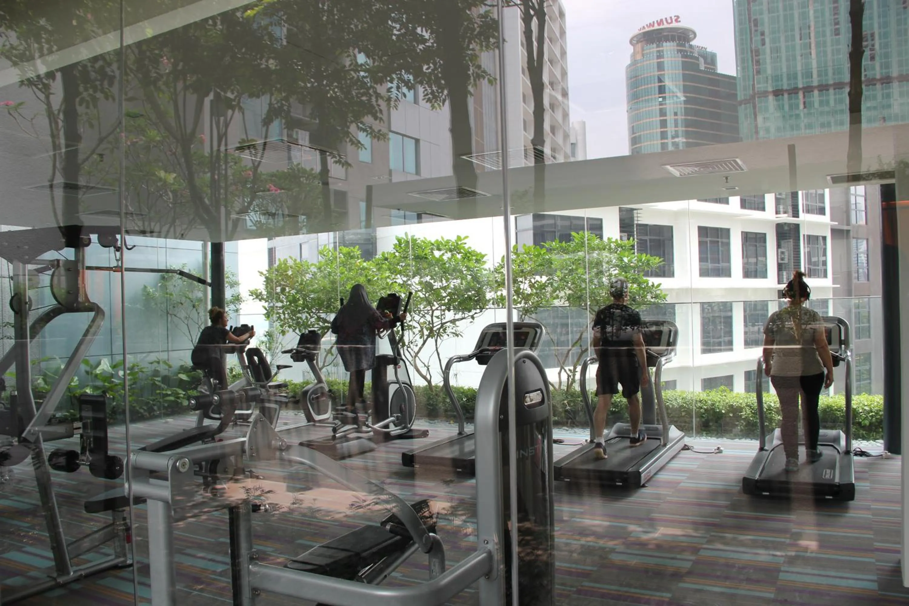 Fitness centre/facilities in Summer Suites Residences by Subhome